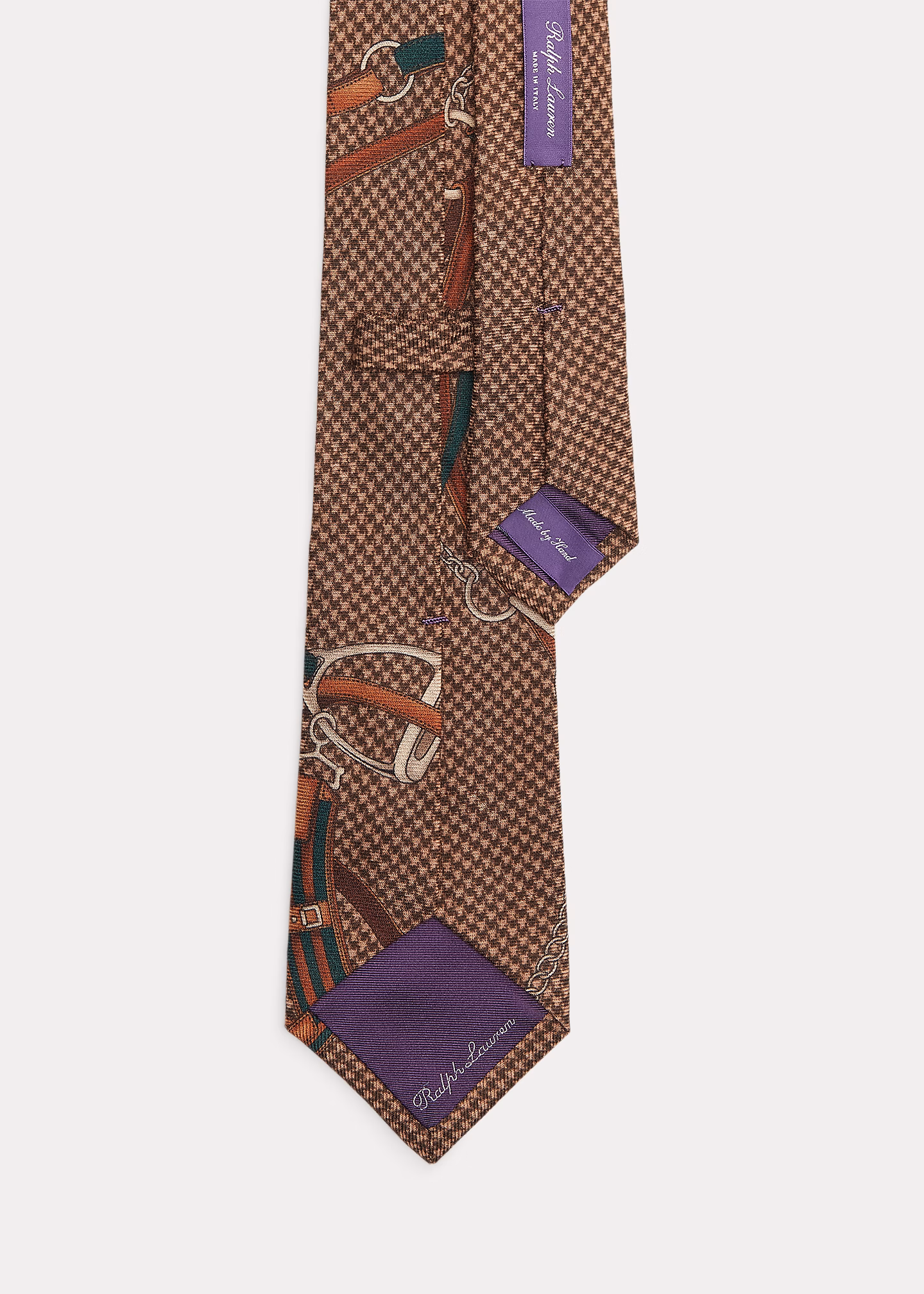Krawatte mit Reitermuster - RALPH LAUREN OUTLET