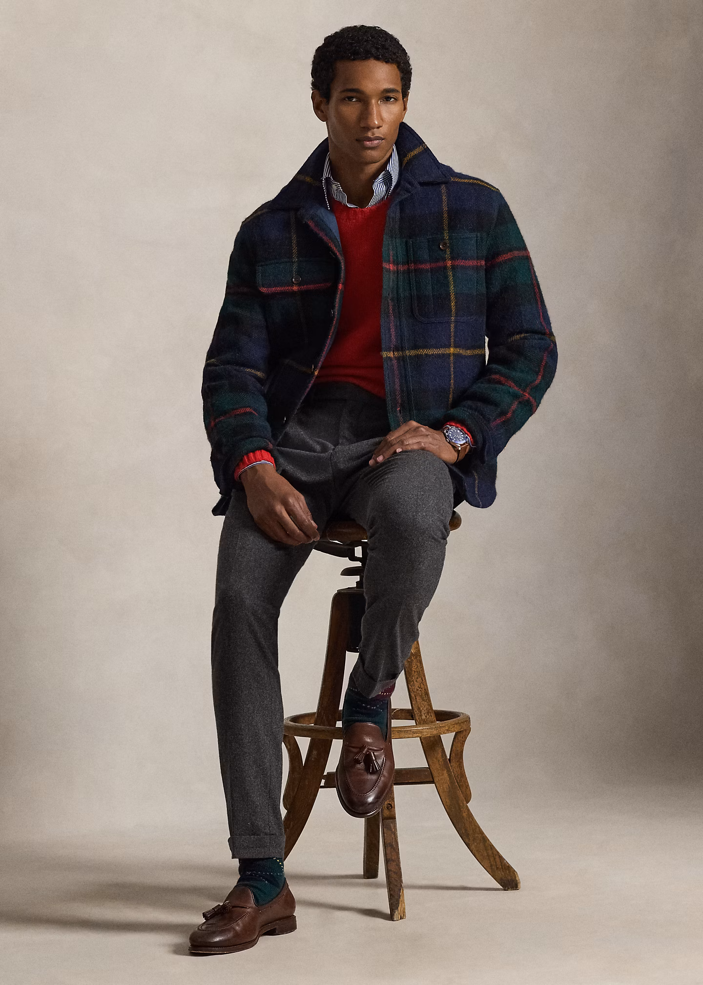 Strukturierter Rundhalspullover - RALPH LAUREN OUTLET