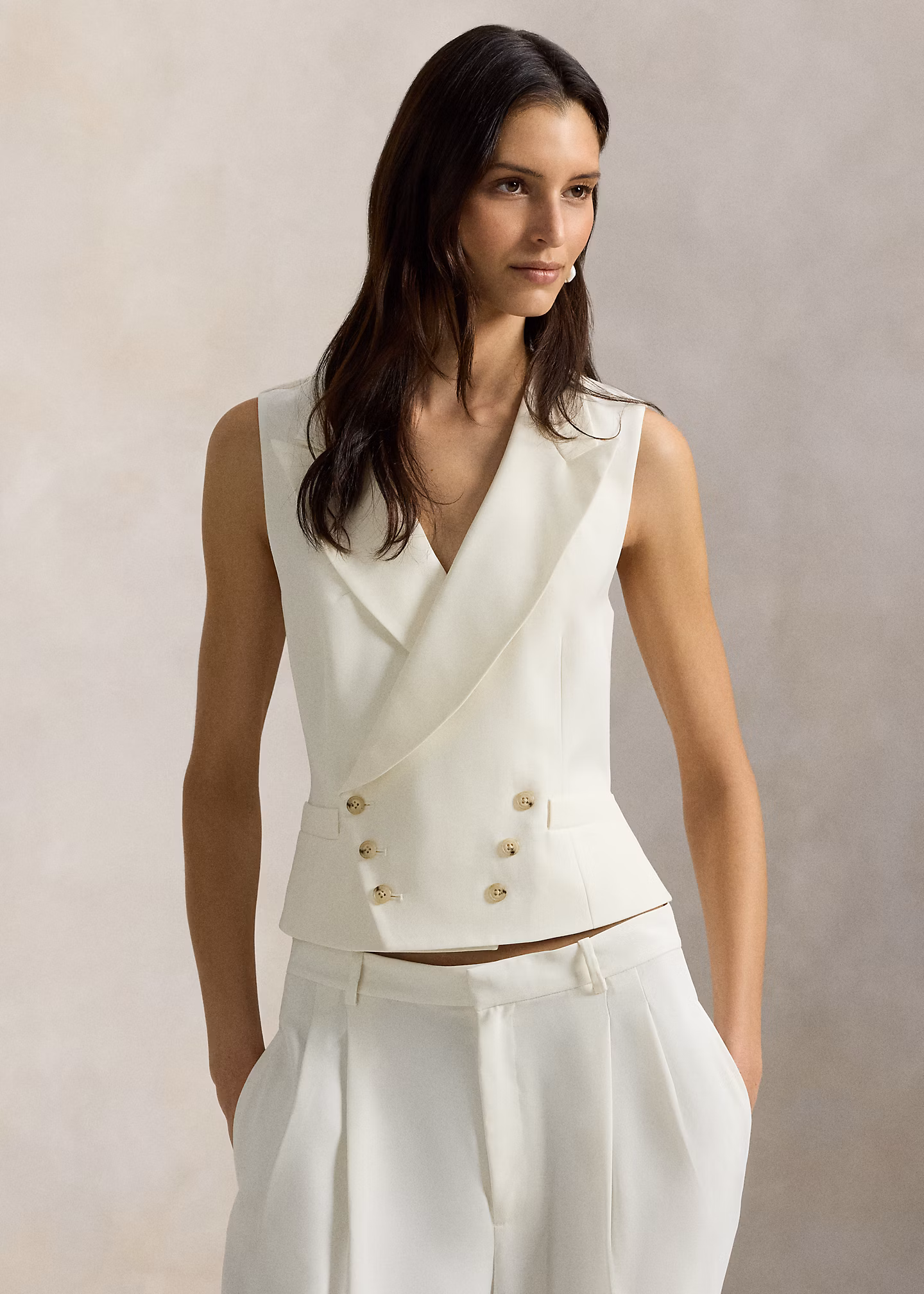 Smokingweste aus Wolle - RALPH LAUREN OUTLET