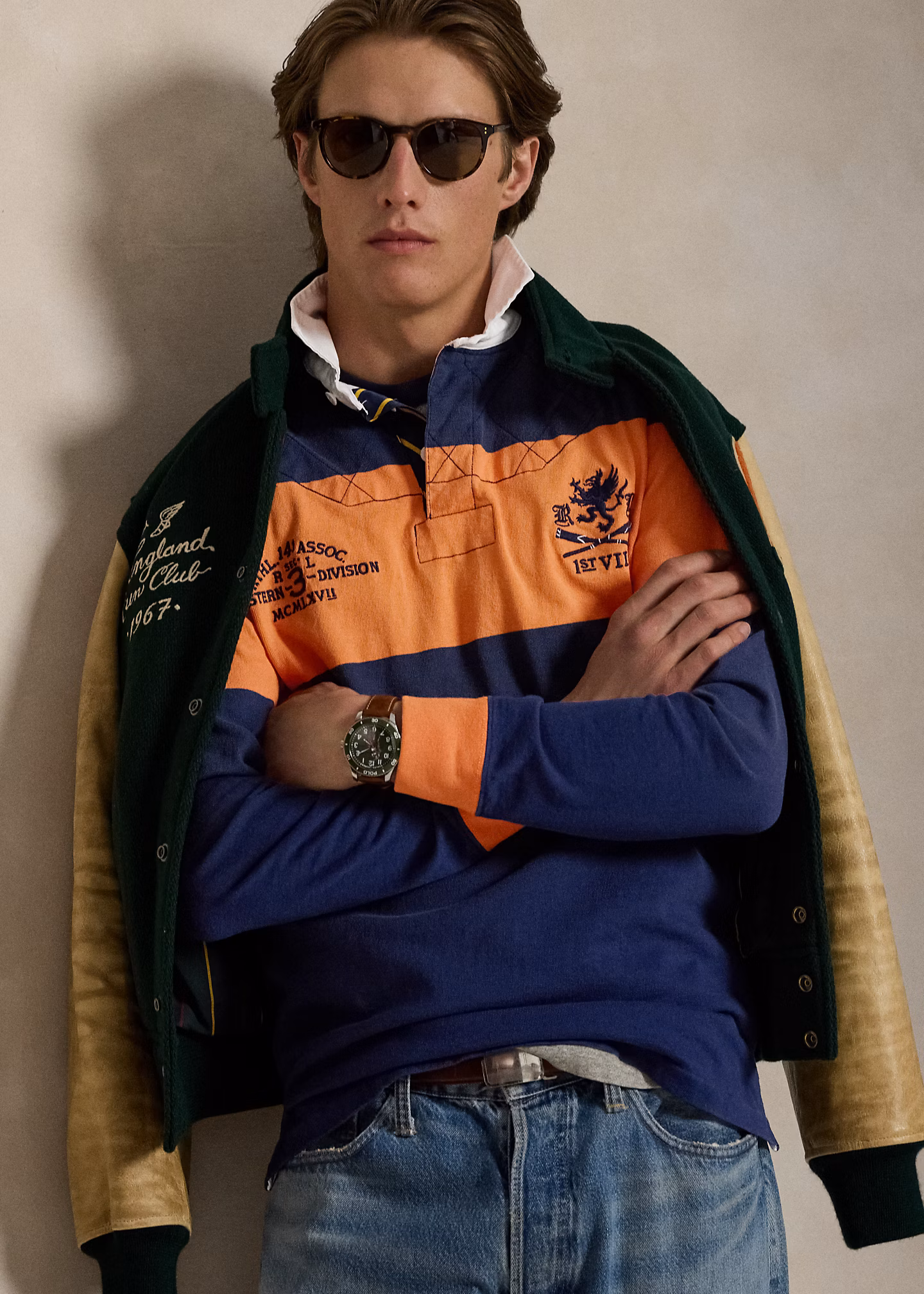 Classic-Fit Rugbyhemd mit Stickerei - RALPH LAUREN OUTLET