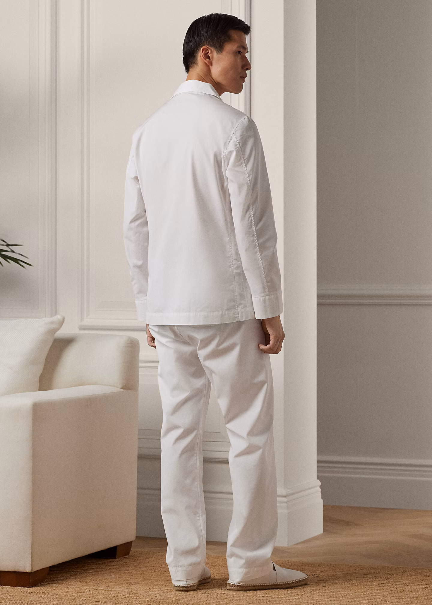 Baumwollpyjama mit Monogramm - RALPH LAUREN OUTLET