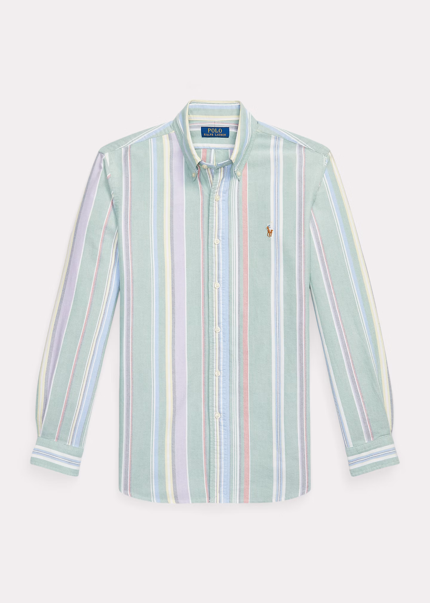 Gestreiftes Custom-Fit Oxfordhemd - RALPH LAUREN OUTLET