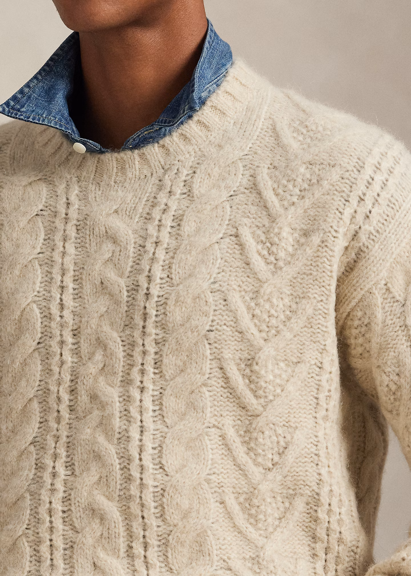 Aran-Strickpullover - RALPH LAUREN OUTLET