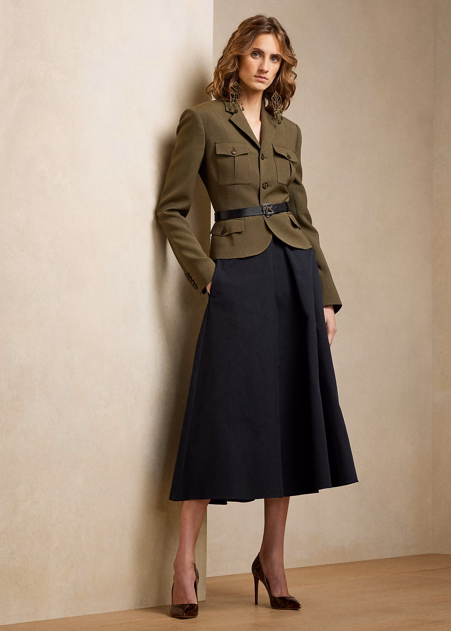 Rock Erica aus Baumwollsegeltuch - RALPH LAUREN OUTLET