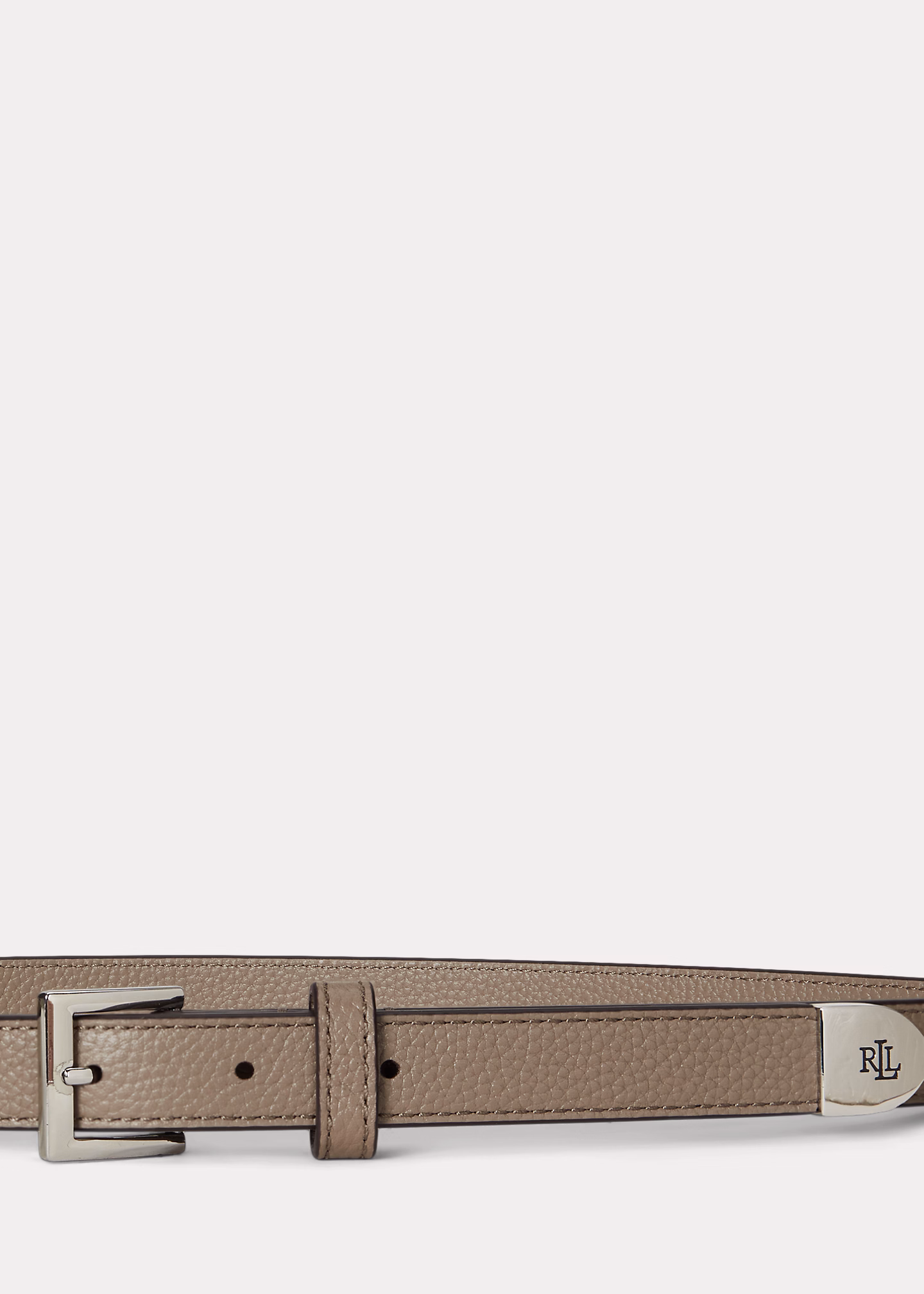 Schmaler Gürtel aus Narbenleder - RALPH LAUREN OUTLET