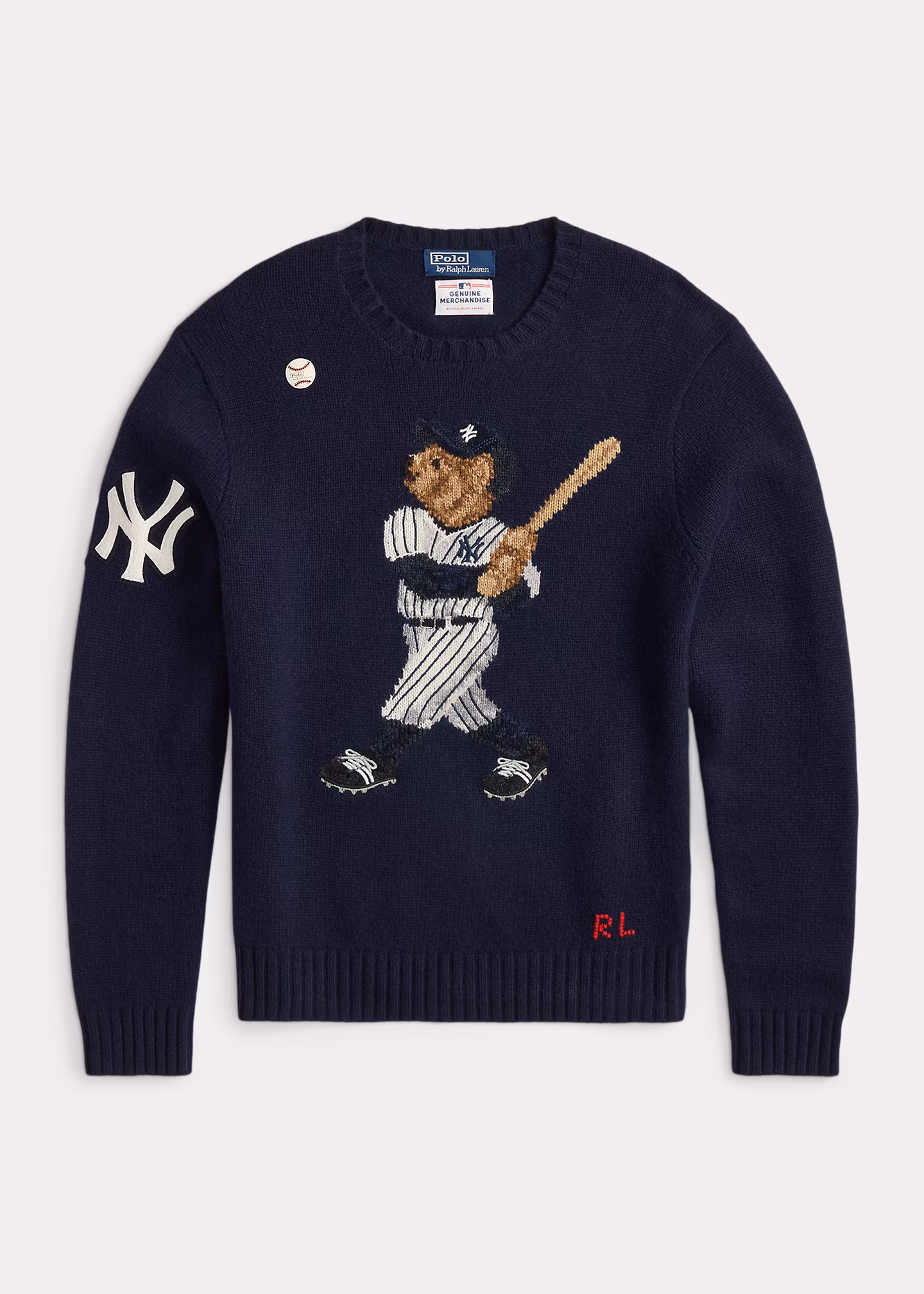 Pullover Polo Ralph Lauren Yankees Bear - RALPH LAUREN OUTLET