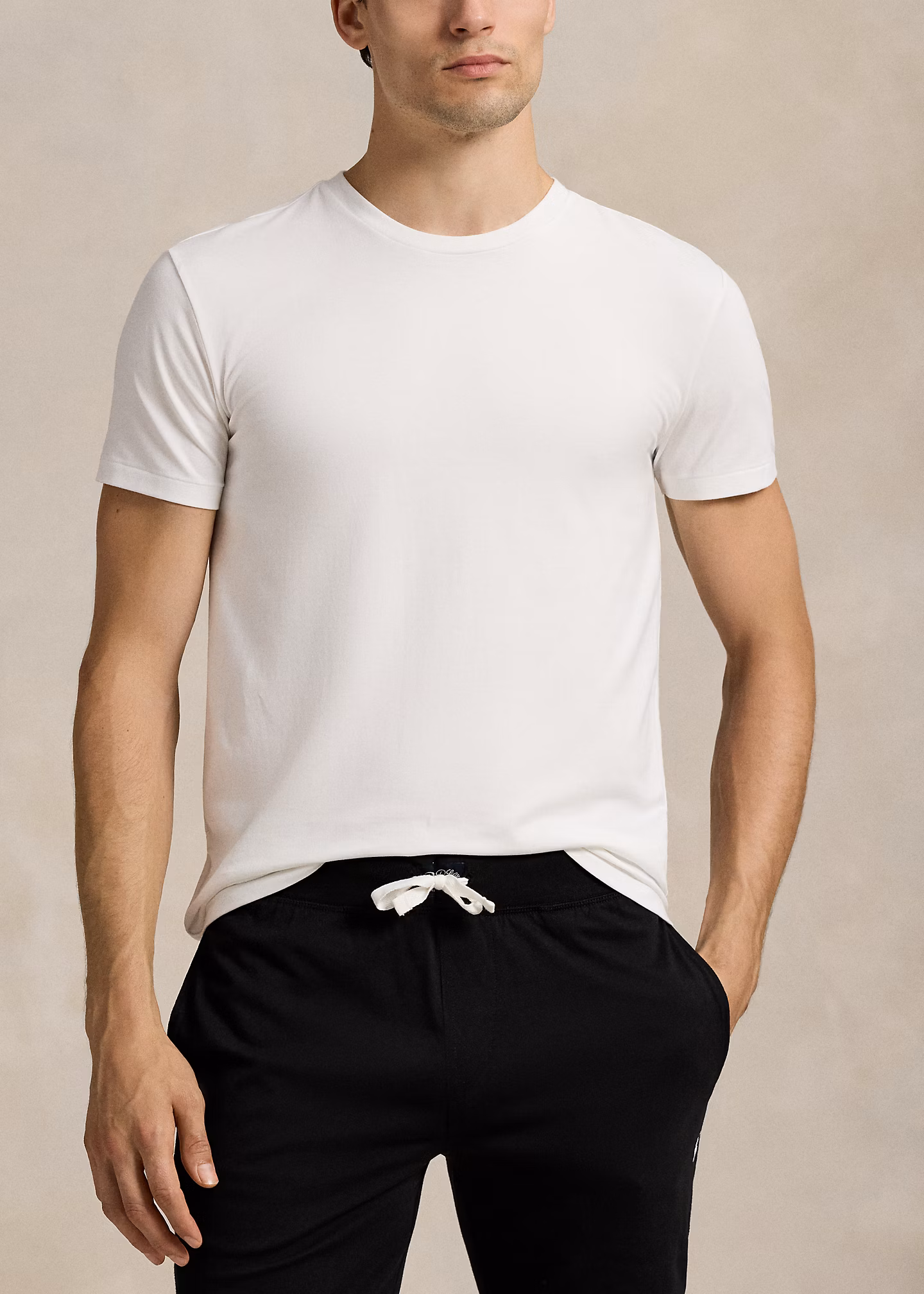 3er-Pack Unterhemden aus Baumwollstretch - RALPH LAUREN OUTLET