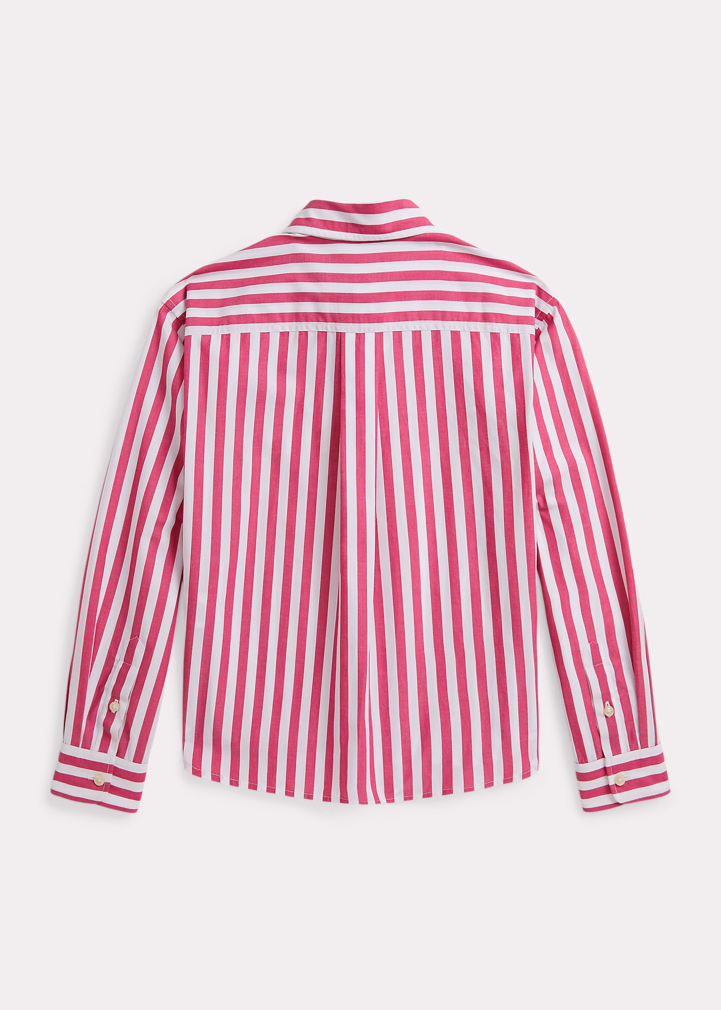 Gestreiftes Hemd aus Baumwollpopeline - RALPH LAUREN OUTLET