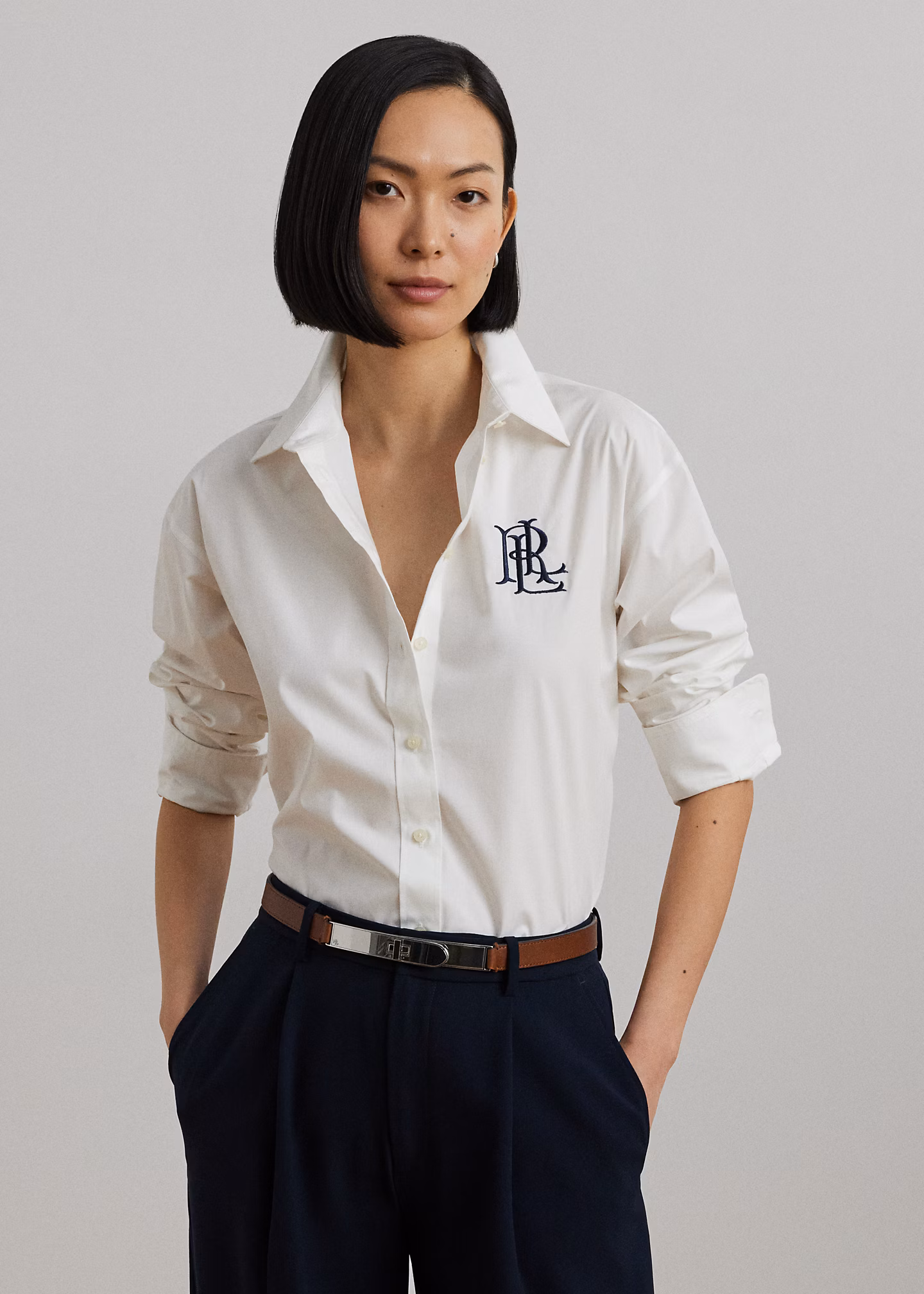 Relaxed-Fit Hemd aus Baumwollstretch - RALPH LAUREN OUTLET