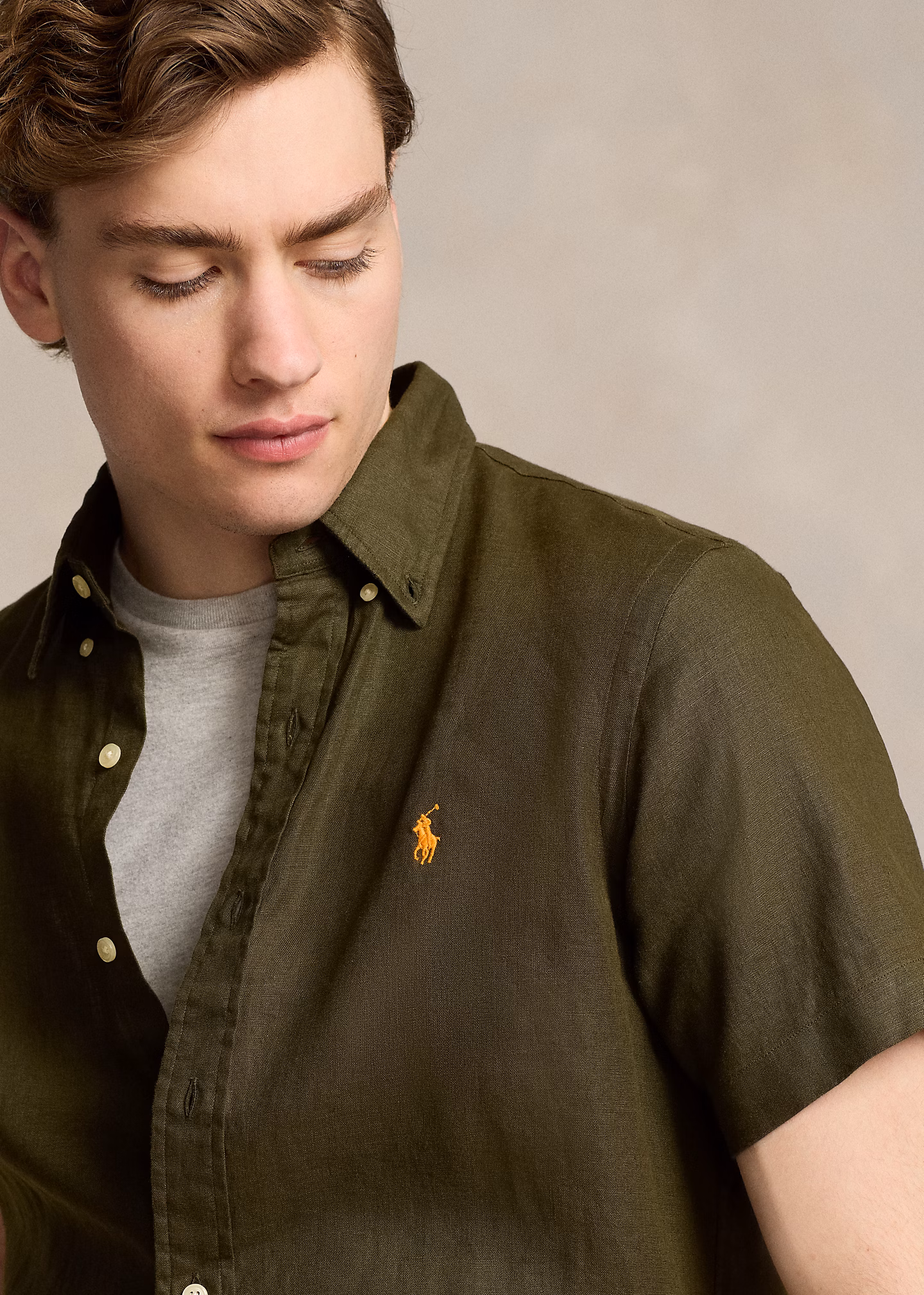 Custom-Fit Leinenhemd - RALPH LAUREN OUTLET