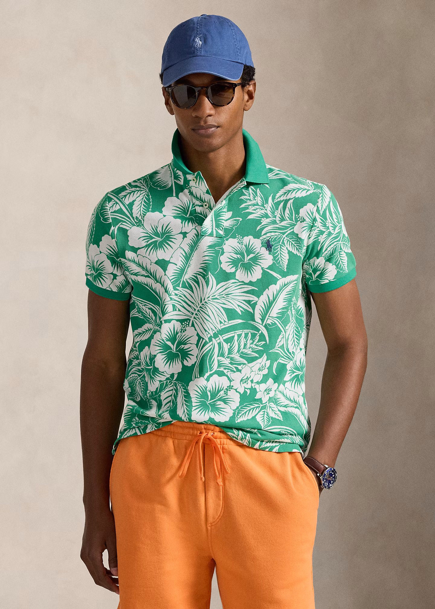 Custom-Slim-Fit Poloshirt aus Piqué - RALPH LAUREN OUTLET