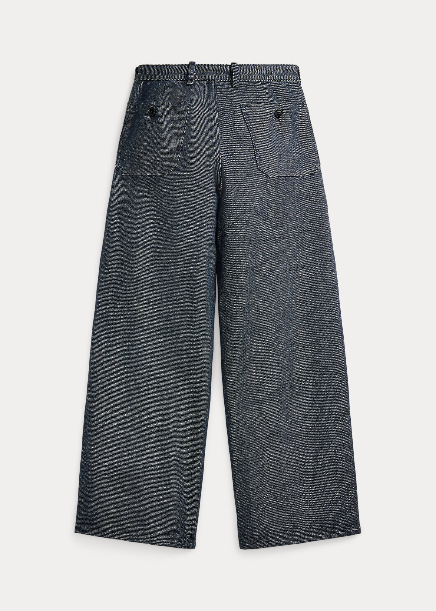 Denim Wide-Leg Trouser - RALPH LAUREN OUTLET