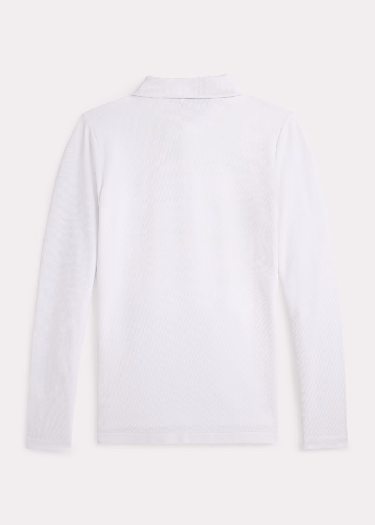 Langarm-Polohemd aus Baumwollpiqué - RALPH LAUREN OUTLET