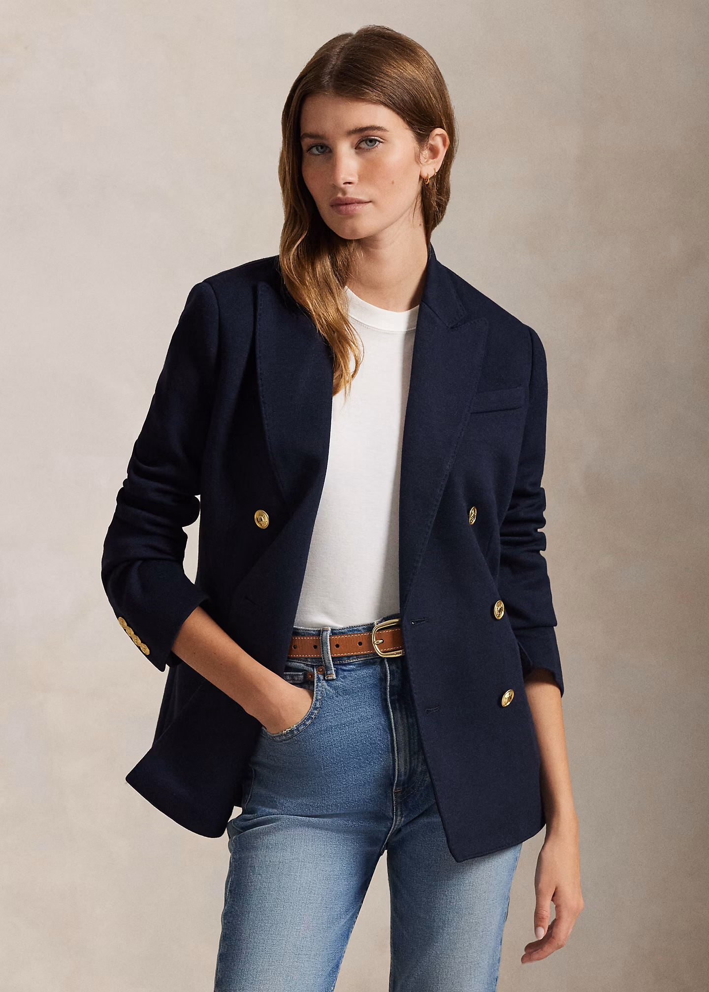 Zweireihiger Jerseyblazer - RALPH LAUREN OUTLET