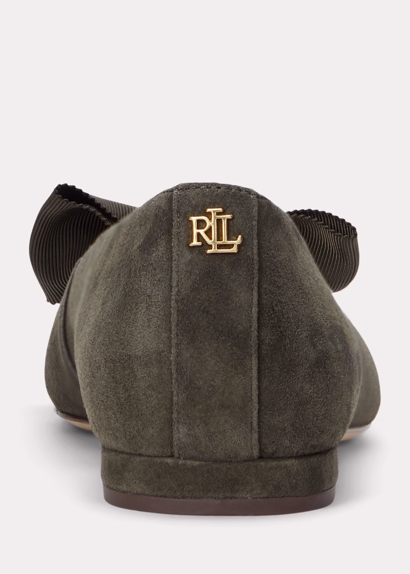 Wildleder-Ballerina Londyn mit Schleife - RALPH LAUREN OUTLET