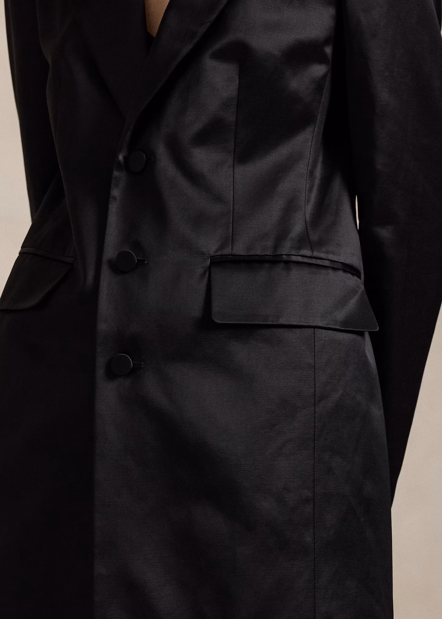 Abendjackett aus Satin - RALPH LAUREN OUTLET