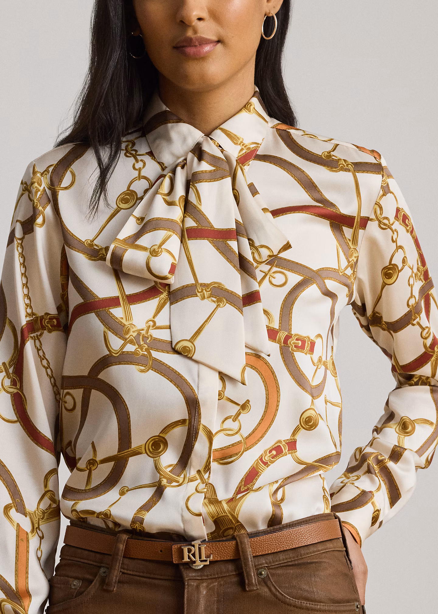 Classic-Fit Twillhemd mit Bindedetail - RALPH LAUREN OUTLET