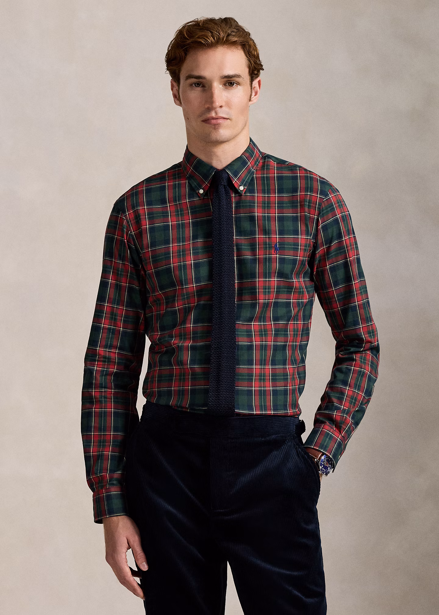 Custom-Fit Twillhemd mit Karomuster - RALPH LAUREN OUTLET