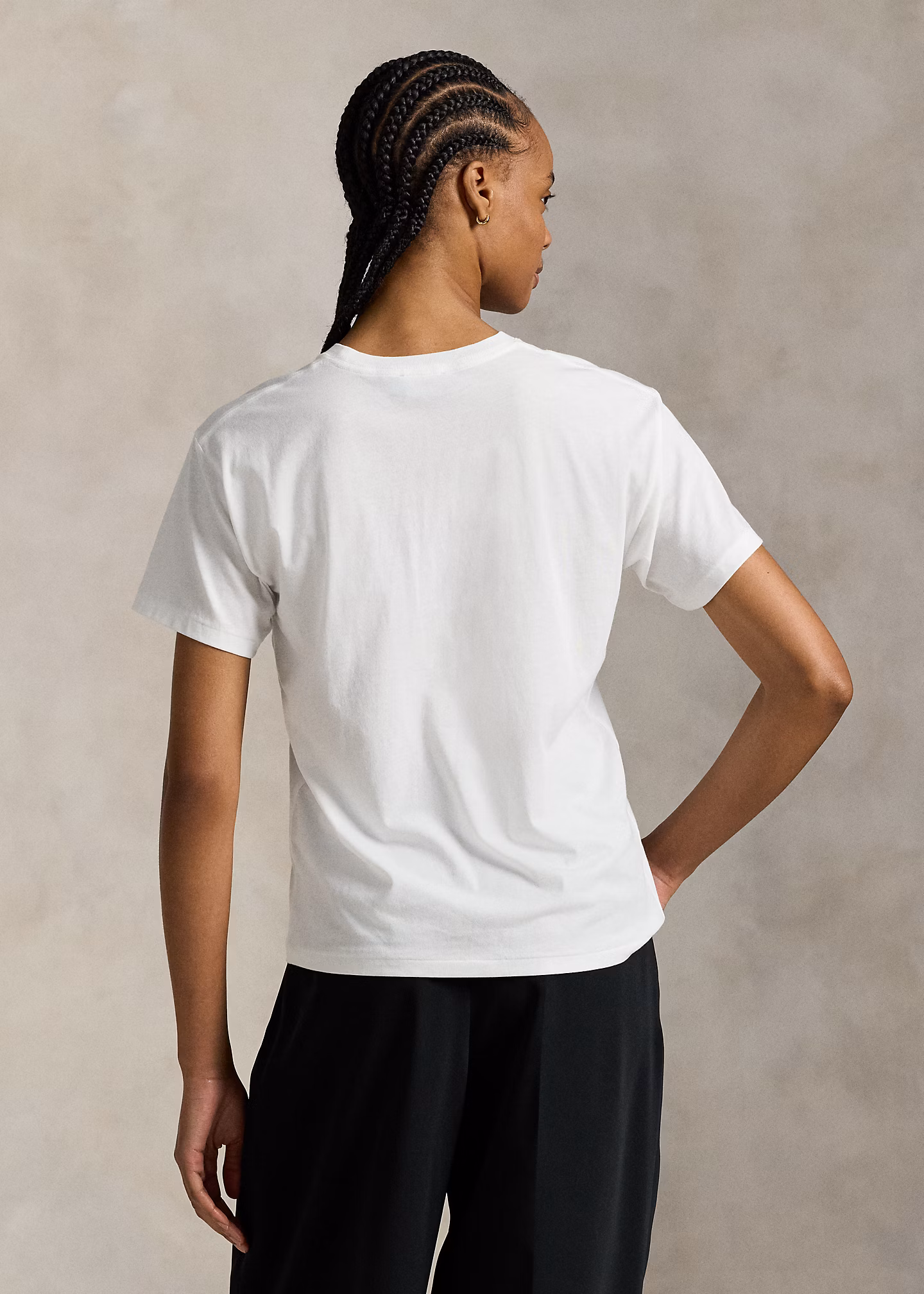 T-Shirt aus Baumwolljersey mit Logo - RALPH LAUREN OUTLET