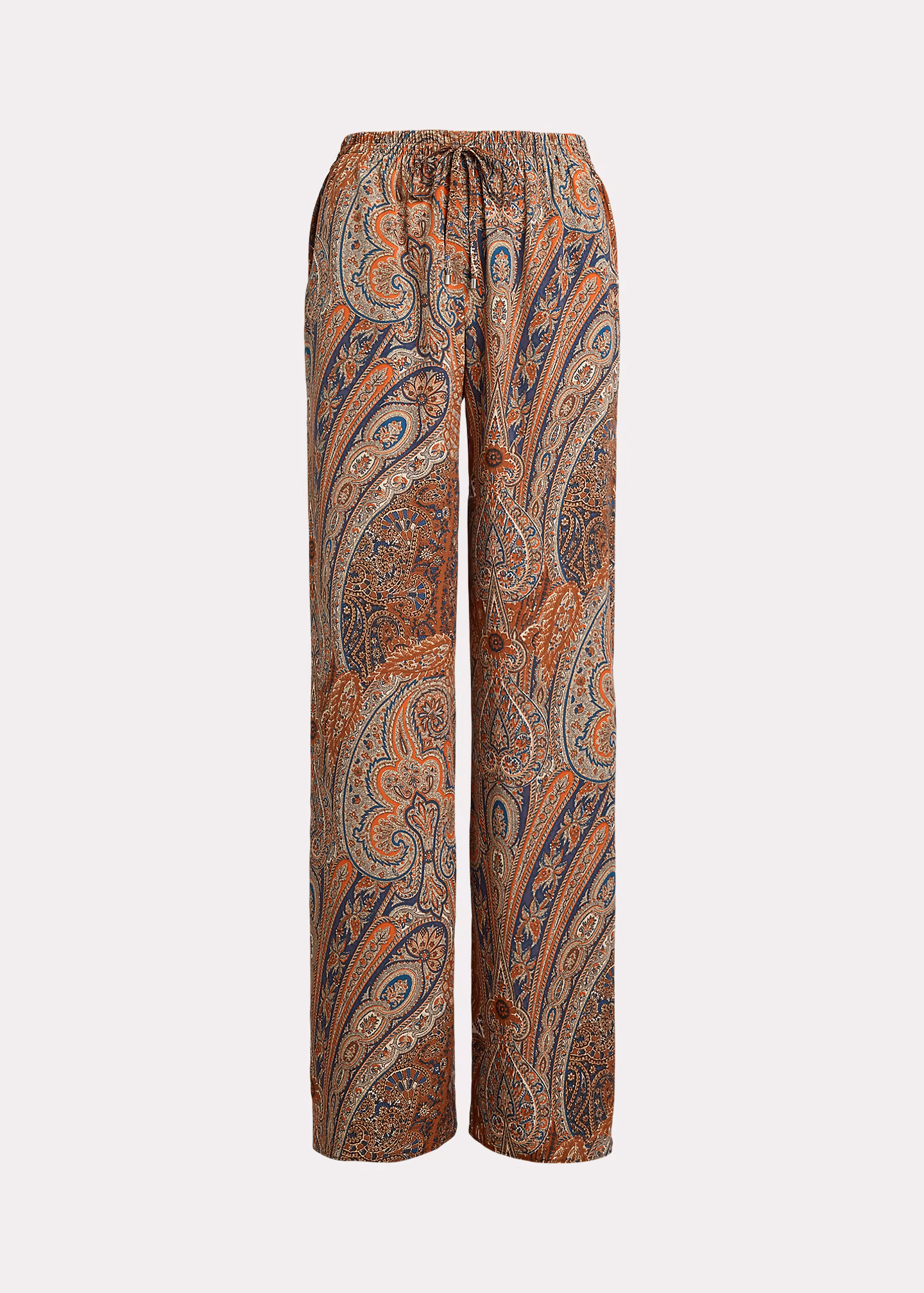 Paisley-Crêpehose mit weitem Bein - RALPH LAUREN OUTLET