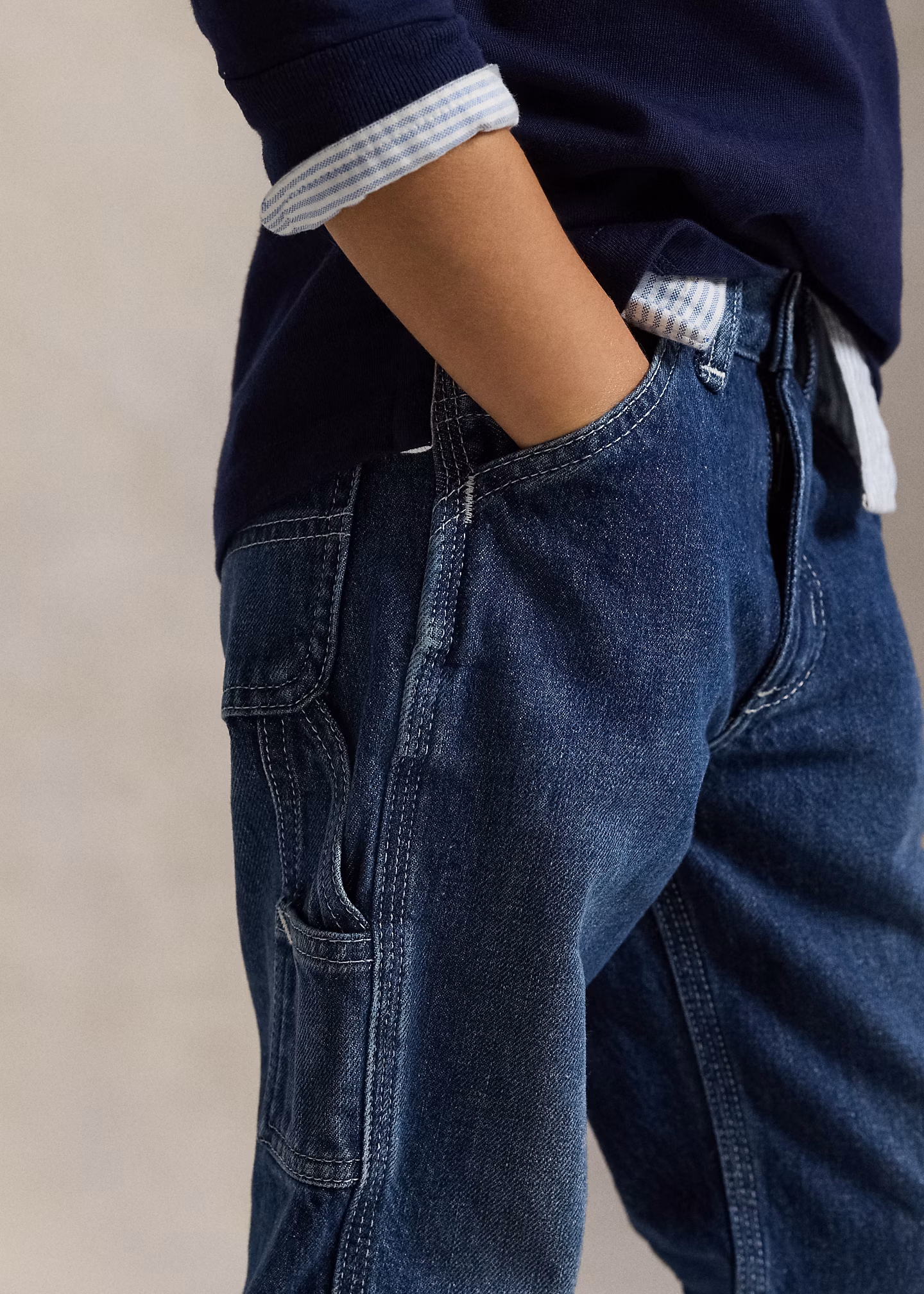 Zimmermannshose aus Denim - RALPH LAUREN OUTLET