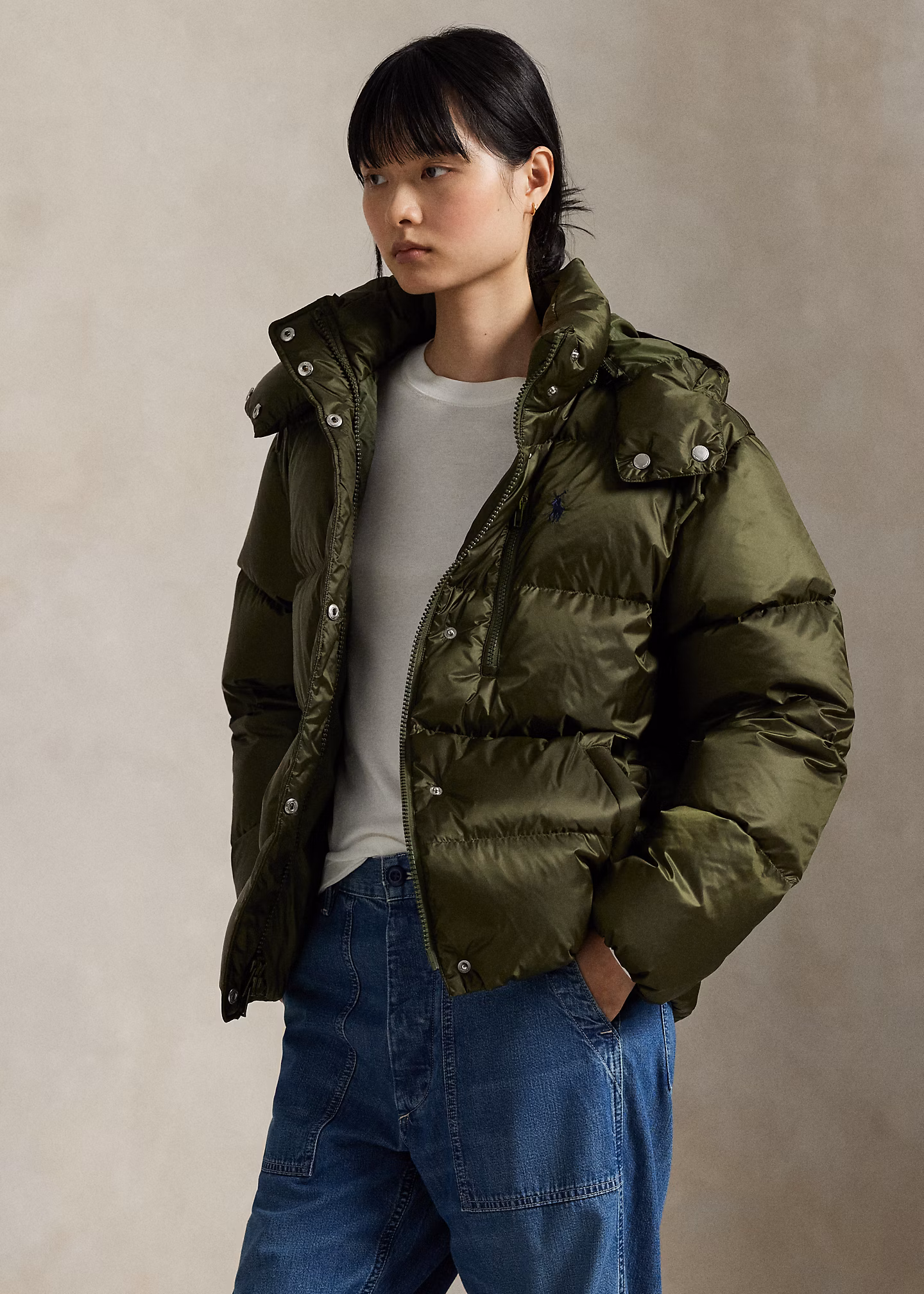 Mittelschwere Daunen-Pufferjacke - RALPH LAUREN OUTLET