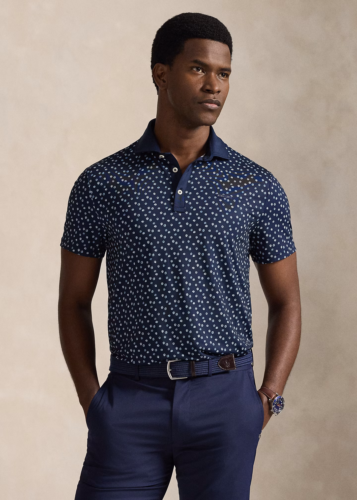 Tailored-Fit Performance-Poloshirt - RALPH LAUREN OUTLET