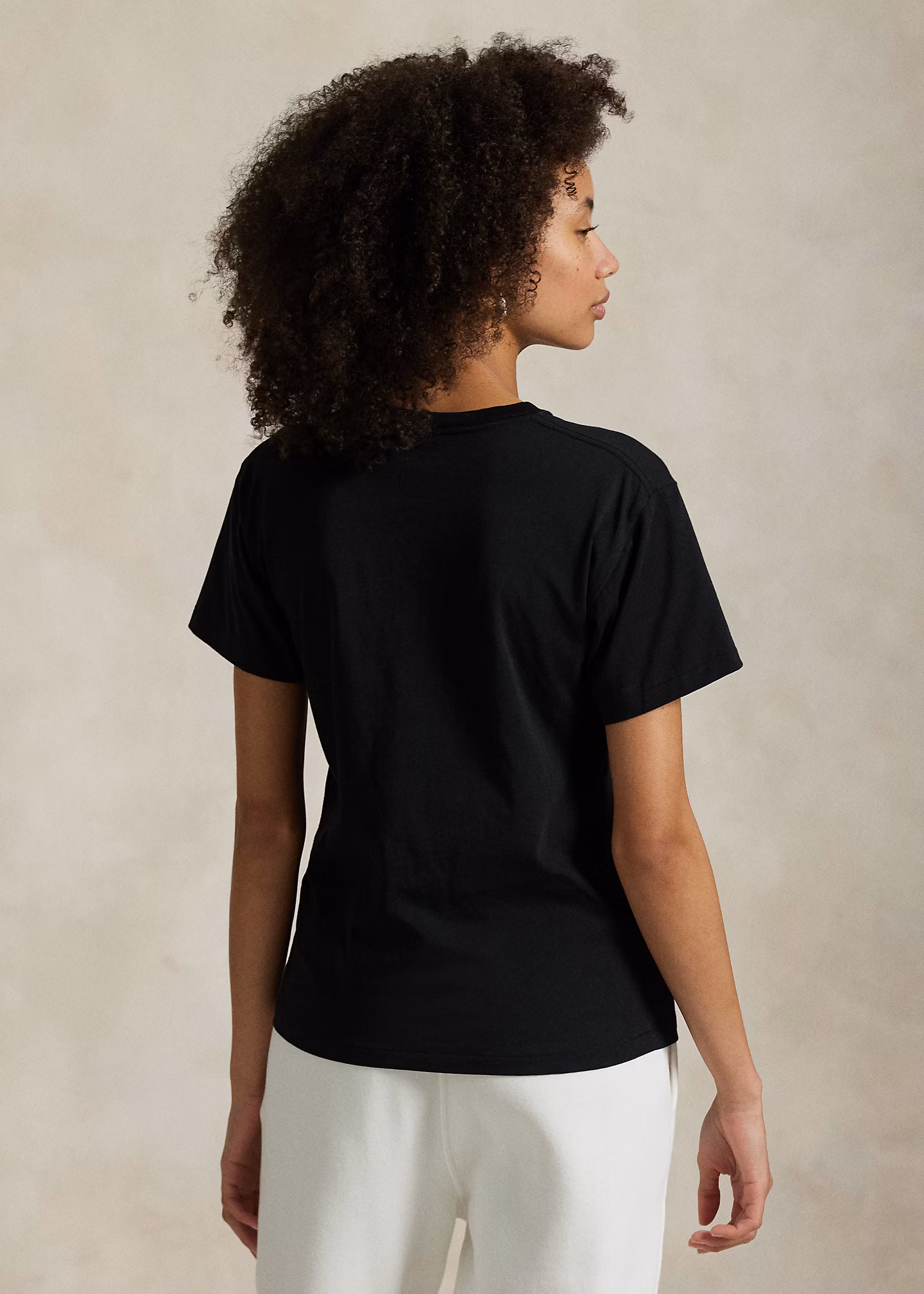 Baumwolljersey-T-Shirt mit Polo Bear - RALPH LAUREN OUTLET