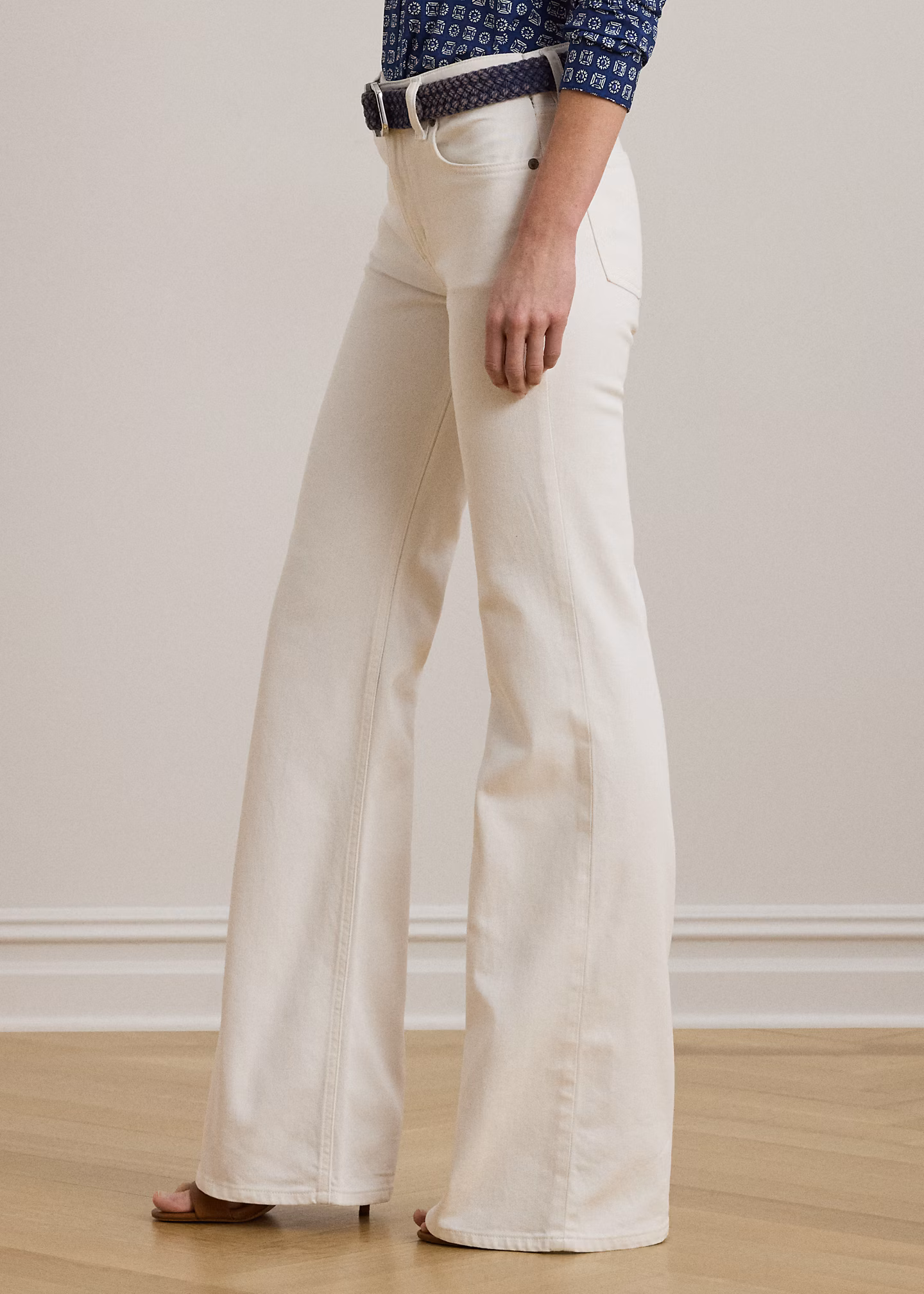 Ausgestellte Jeans mit hoher Leibhöhe - RALPH LAUREN OUTLET