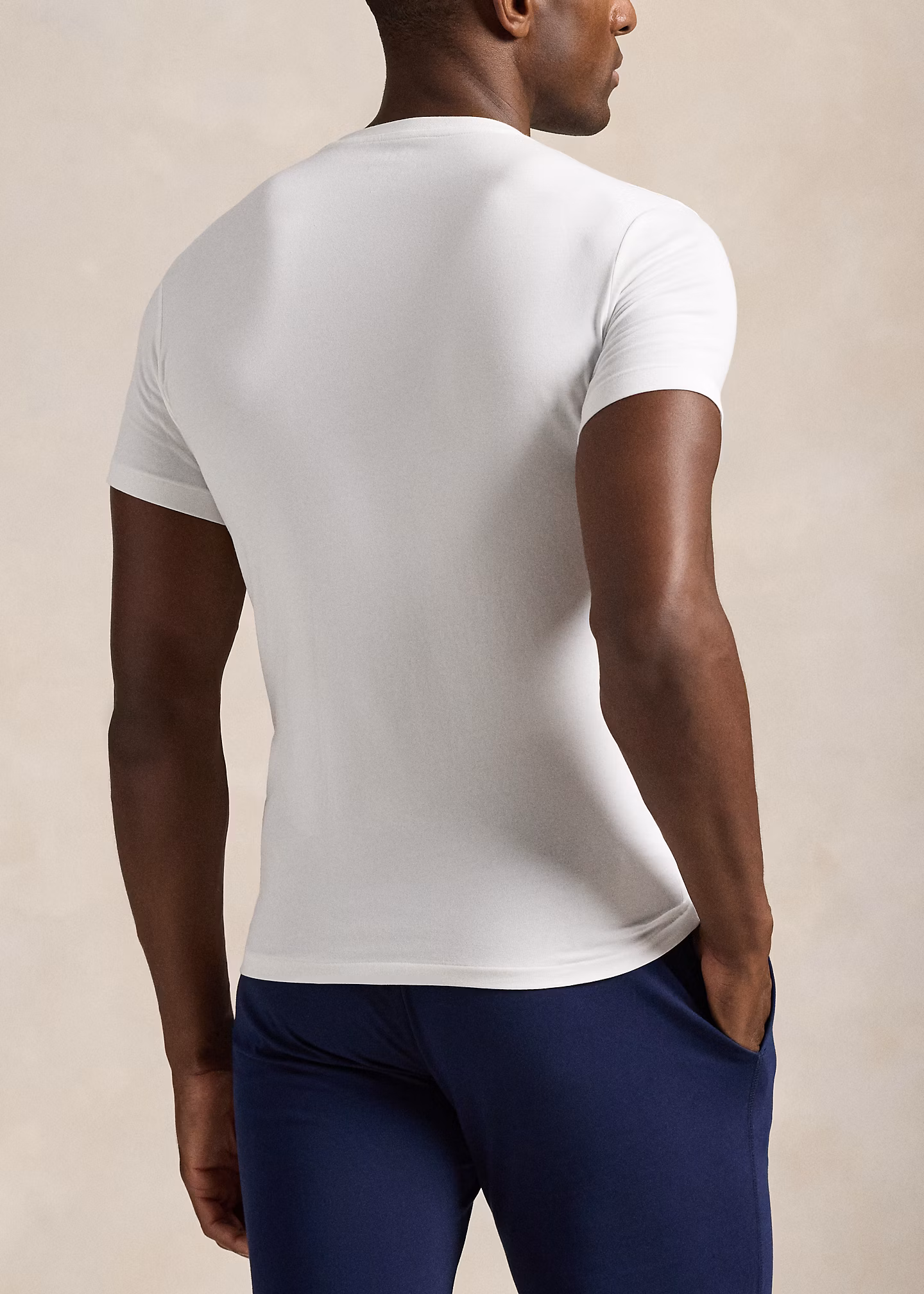 2er-Pack klassische Rundhals-Unterhemden - RALPH LAUREN OUTLET