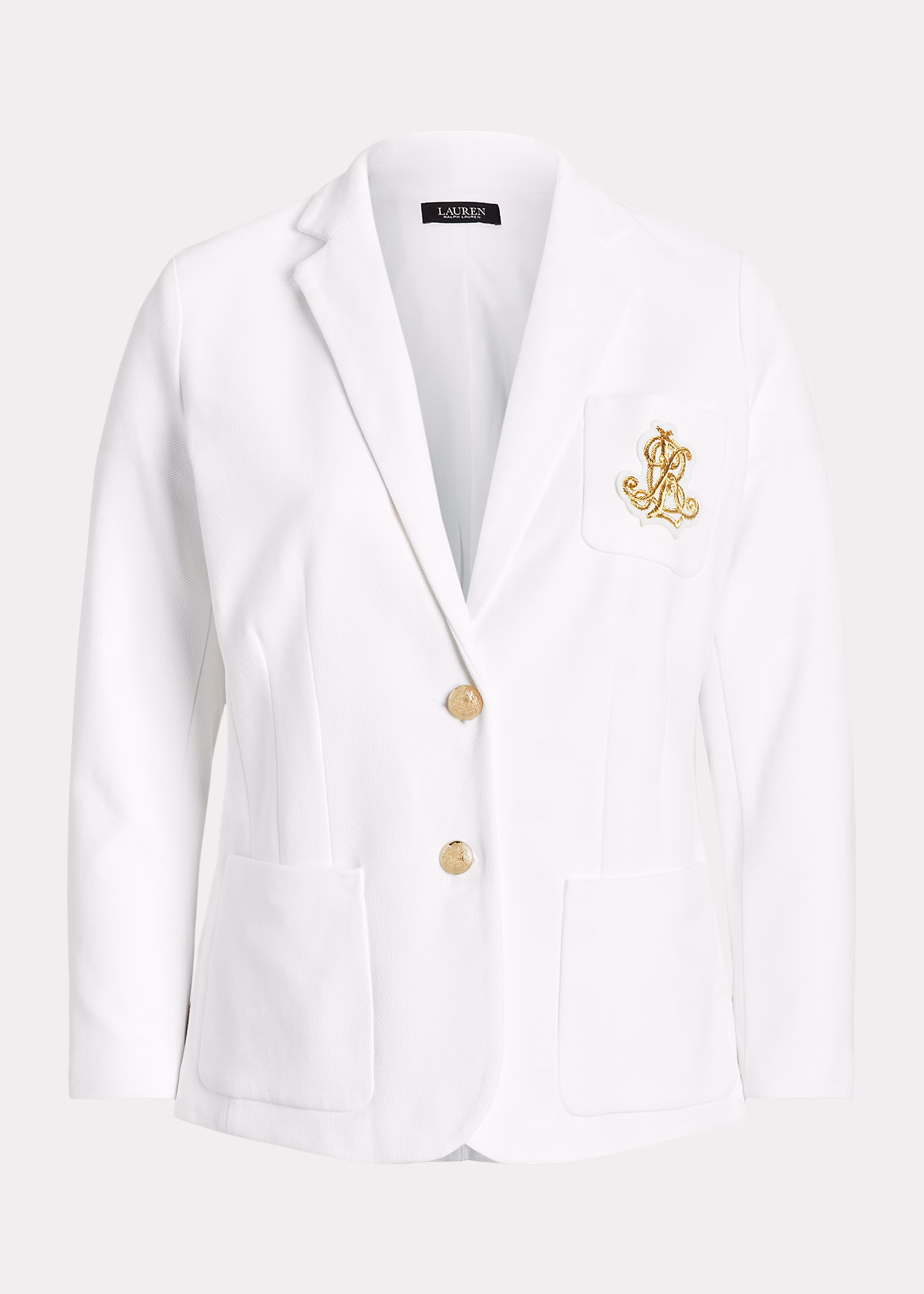 Jacquardblazer mit Bouillonstickerei - RALPH LAUREN OUTLET