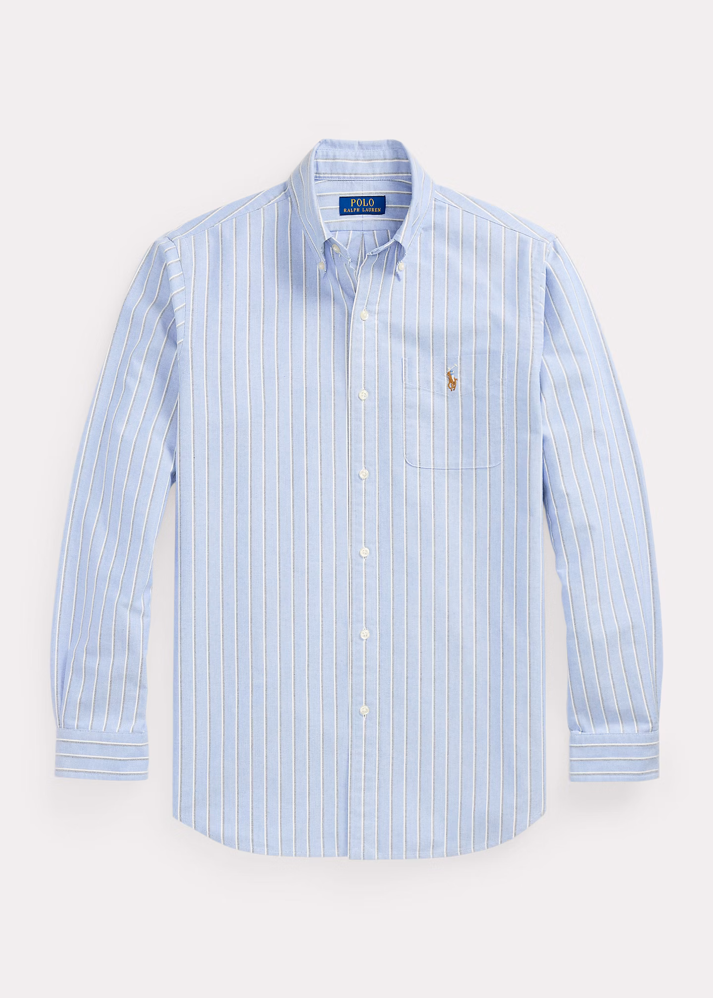 Slim-Fit Oxfordhemd mit Streifen - RALPH LAUREN OUTLET