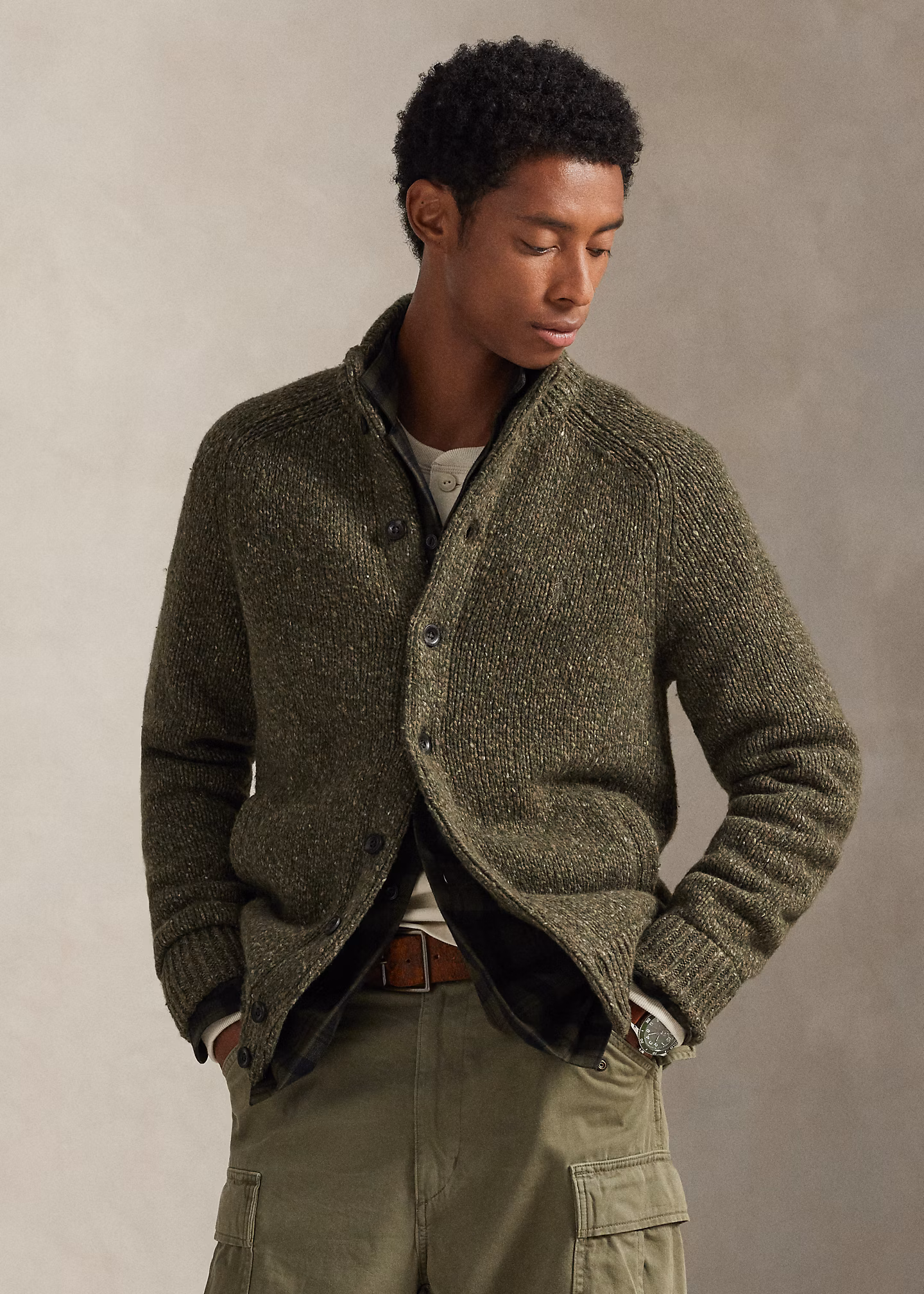 Cardigan mit Schornsteinkragen - RALPH LAUREN OUTLET