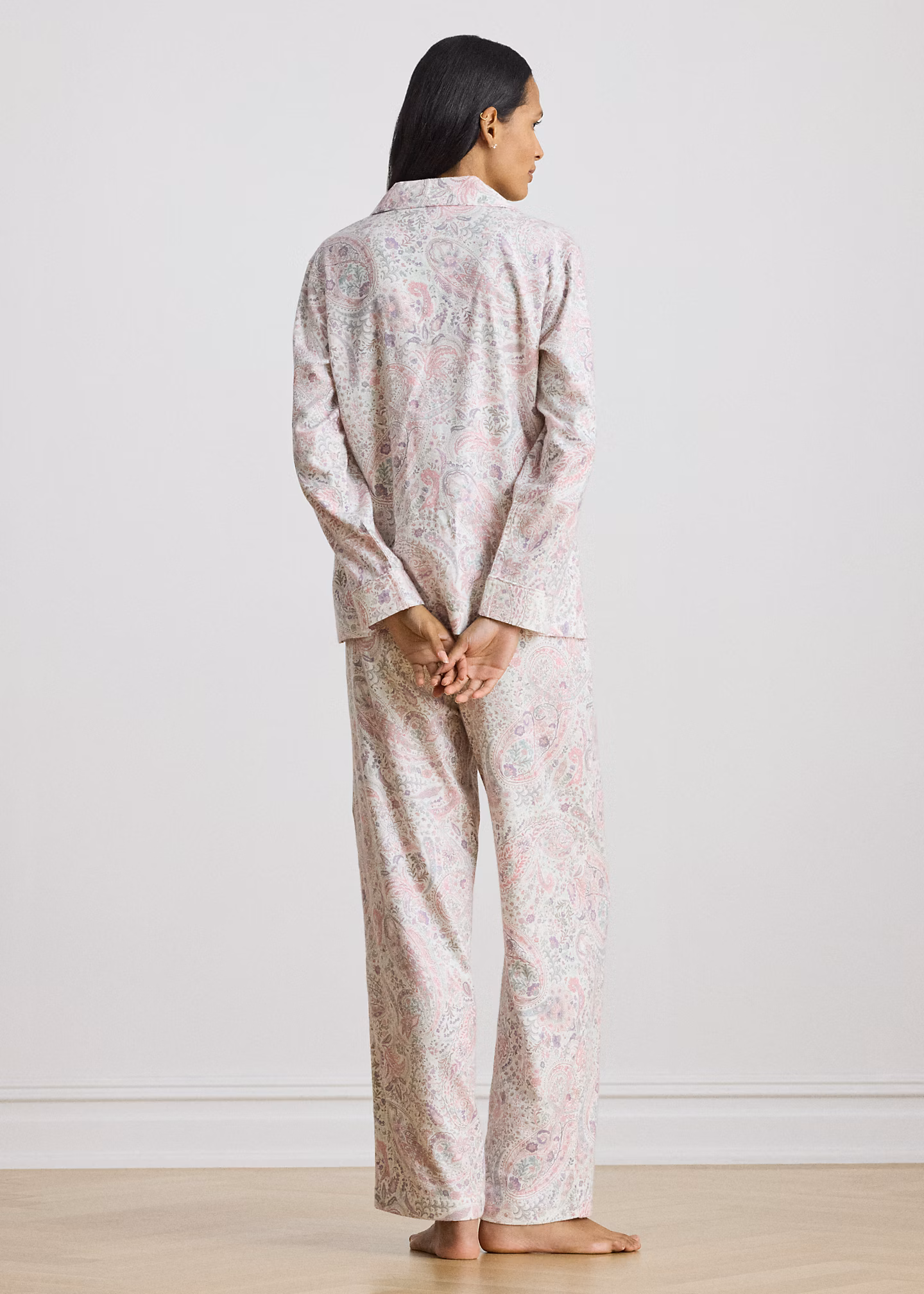 Twill-Pyjama mit Paisley-Motiv - RALPH LAUREN OUTLET