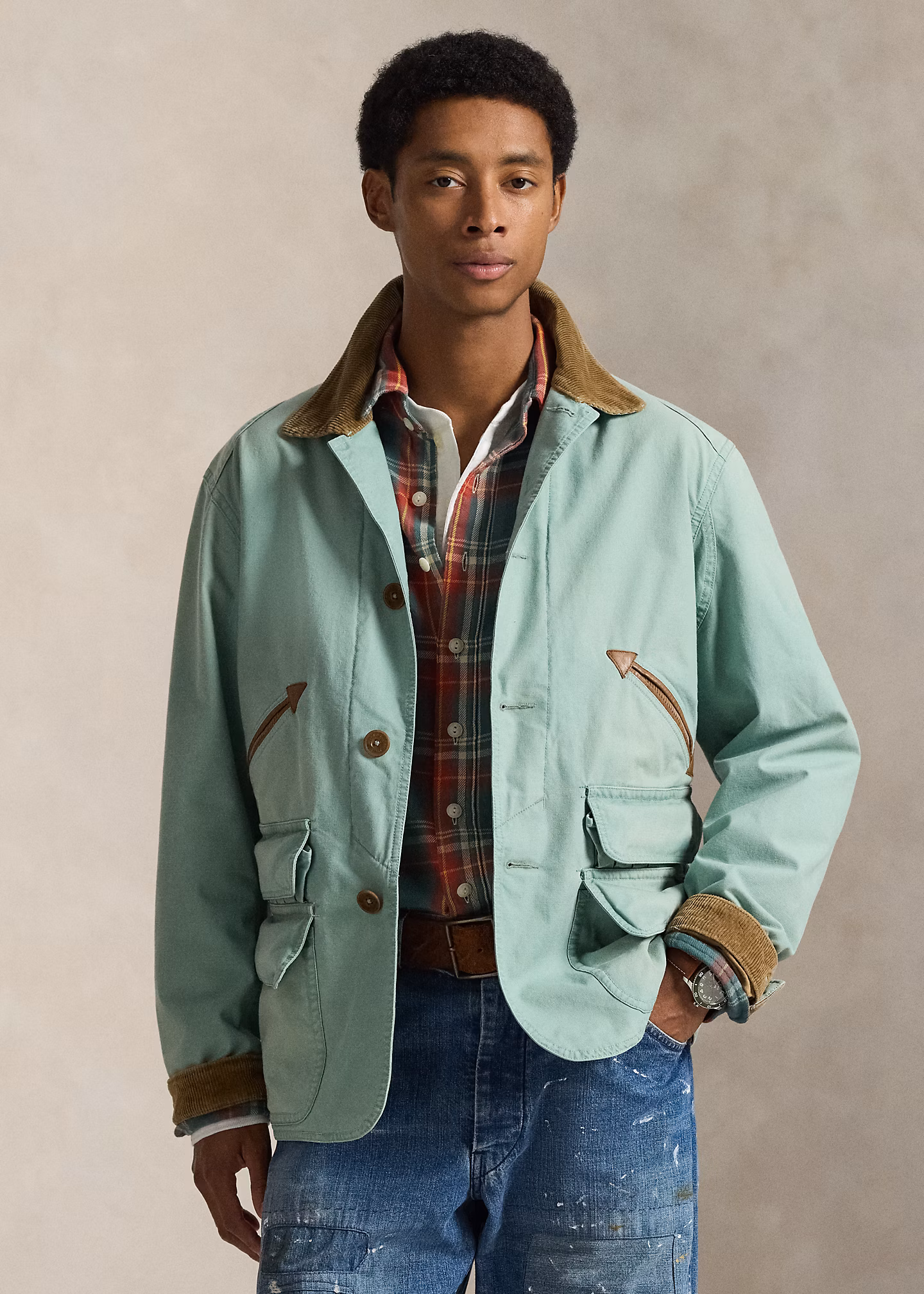 Feldjacke aus Segeltuch - RALPH LAUREN OUTLET