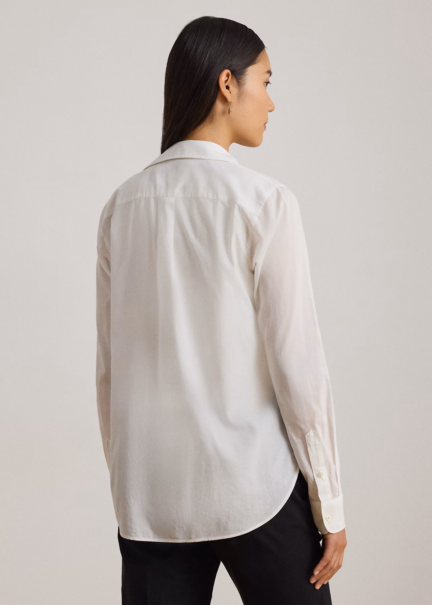 Classic-Fit Hemd aus Baumwollvoile - RALPH LAUREN OUTLET