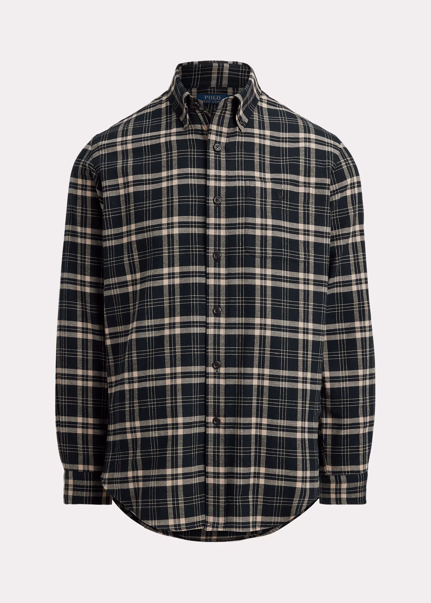 Custom-Fit Funktionshemd mit Karomuster - RALPH LAUREN OUTLET