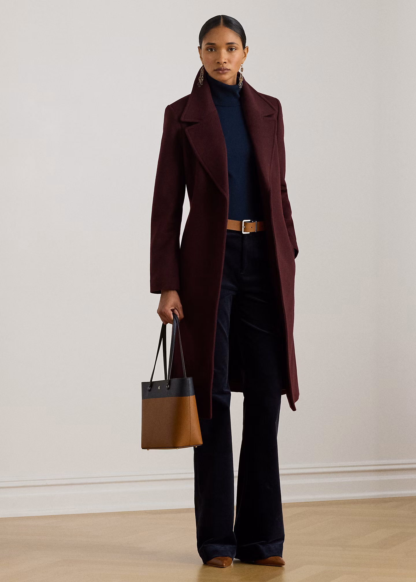 Mantel mit Bindegürtel - RALPH LAUREN OUTLET