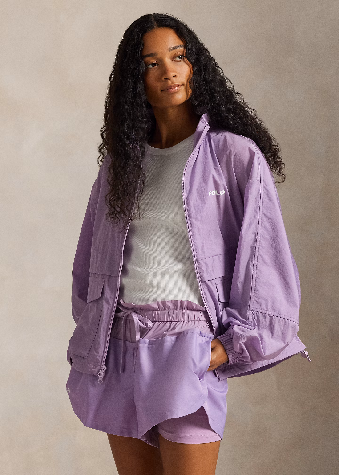 Windjacke mit Auflage - RALPH LAUREN OUTLET