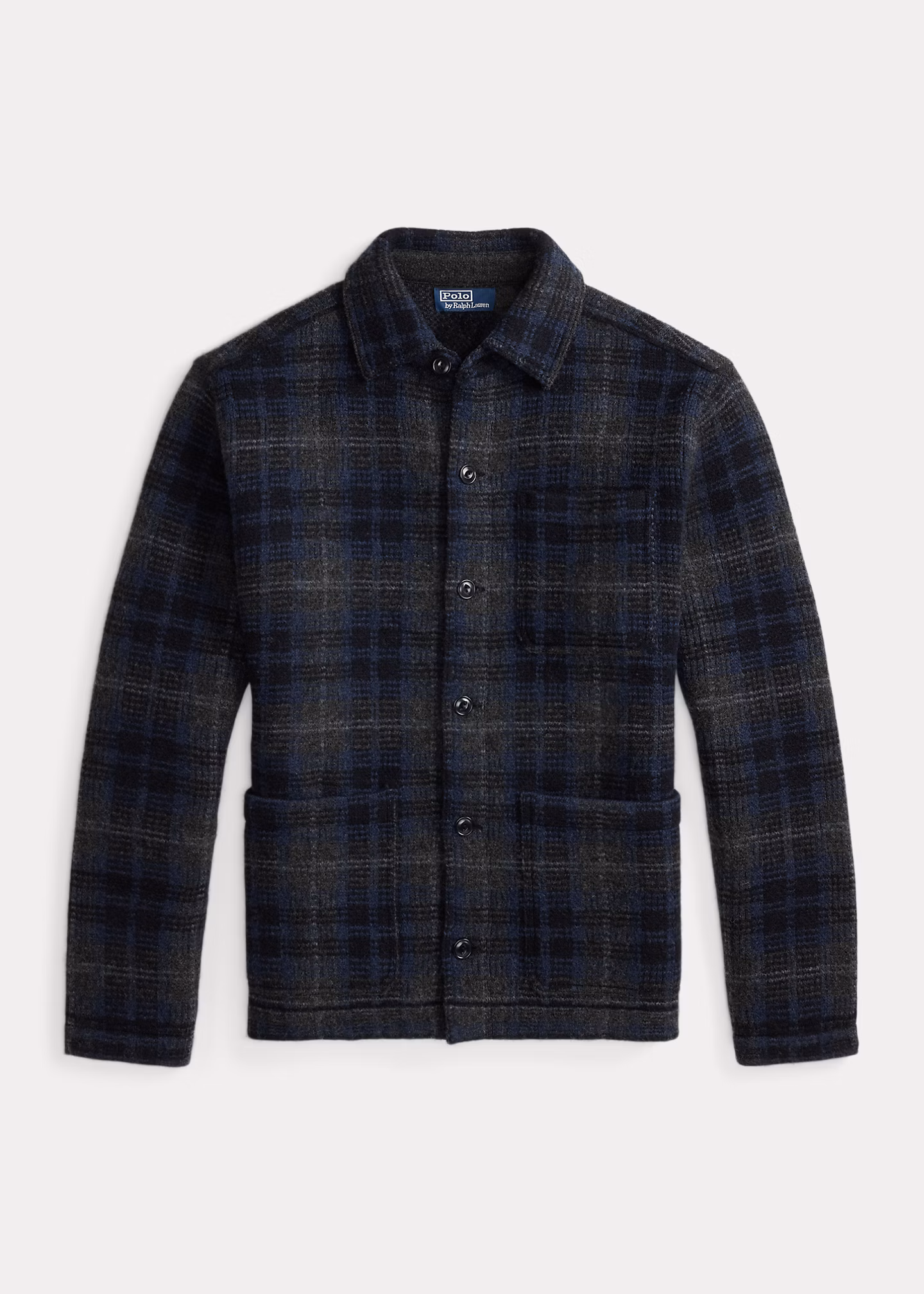 Karierte Strickjacke aus Kochwolle - RALPH LAUREN OUTLET
