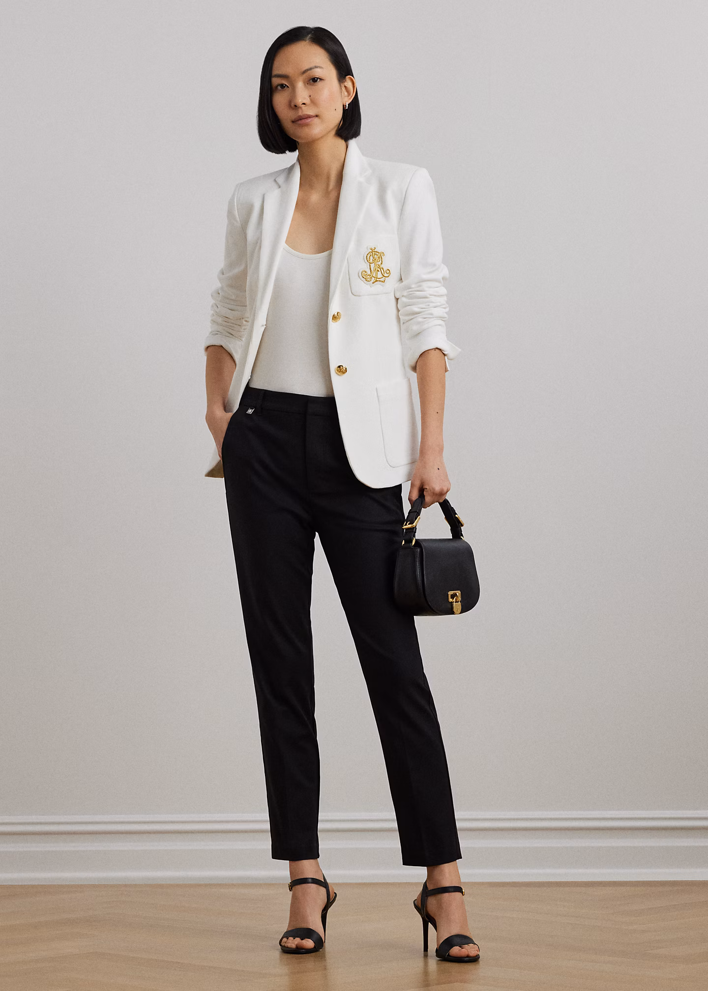 Hose aus beidseitigem Baumwollstretch - RALPH LAUREN OUTLET