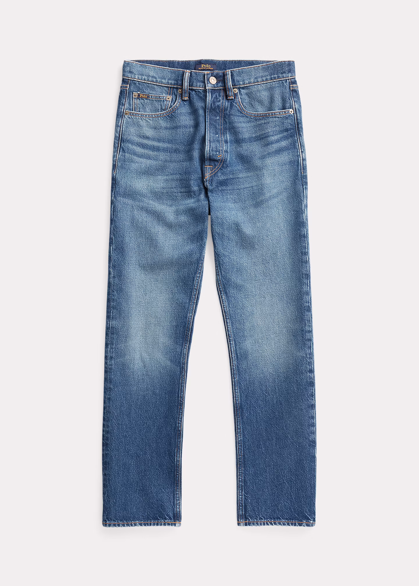High-Rise Relaxed-Straight 3/4-Jeans - RALPH LAUREN OUTLET