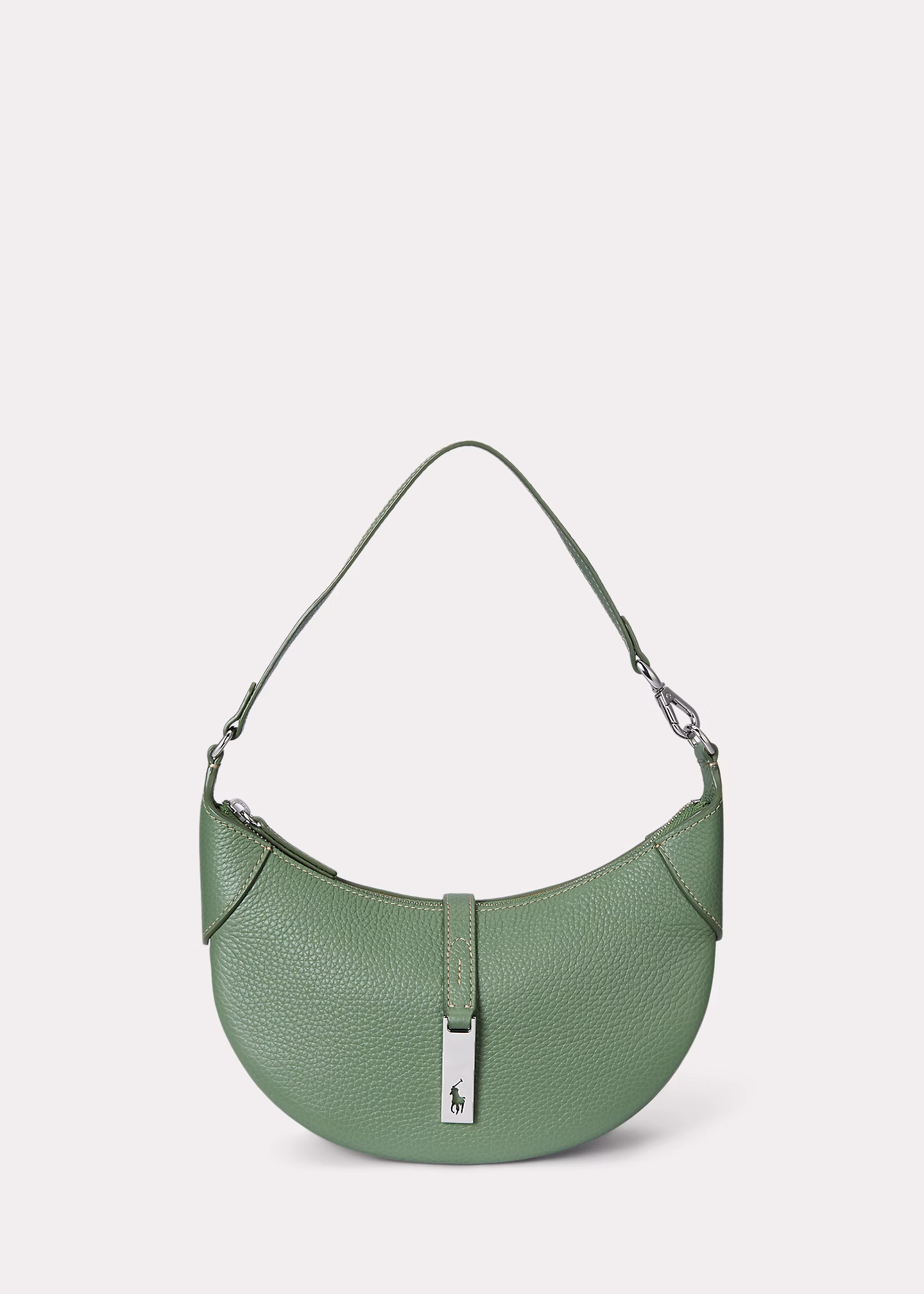 Mini-Schultertasche Polo ID aus Leder - RALPH LAUREN OUTLET