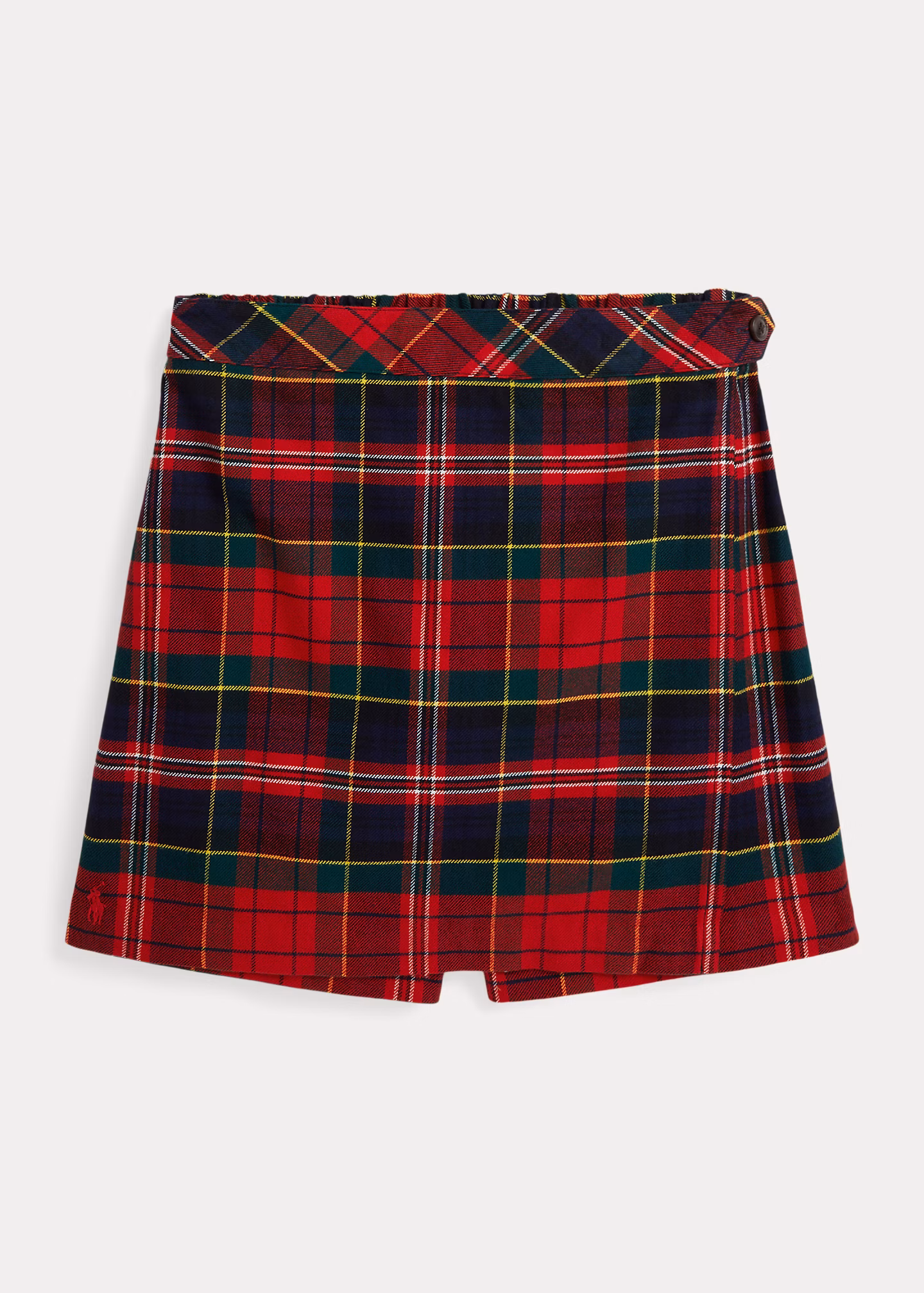 Karierter Flanell-Skort in Wickeloptik - RALPH LAUREN OUTLET