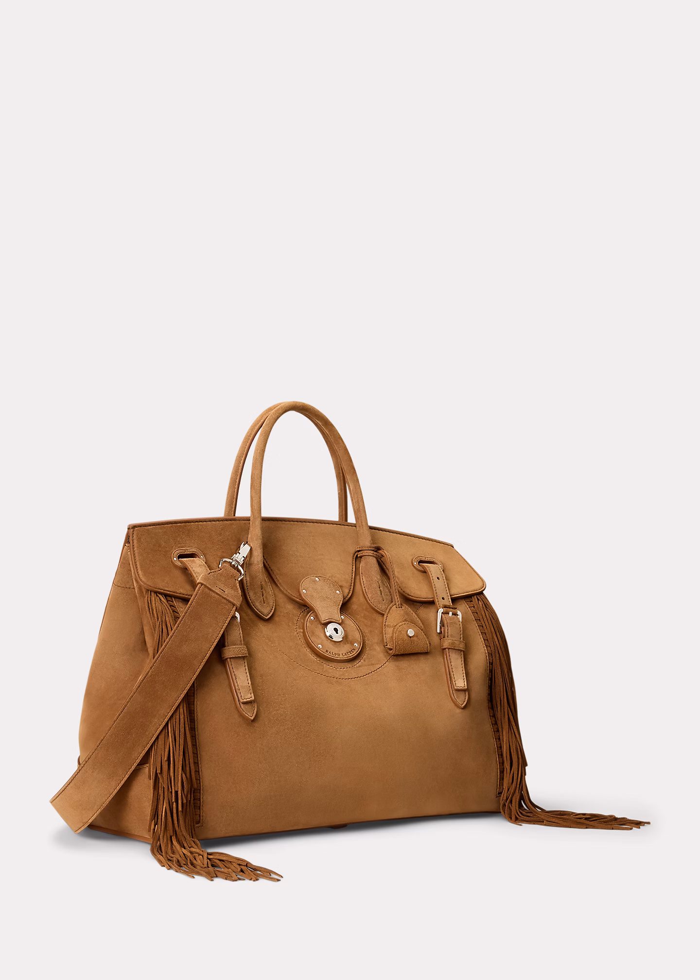 Tasche Soft Ricky 40 aus Kalbswildleder - RALPH LAUREN OUTLET