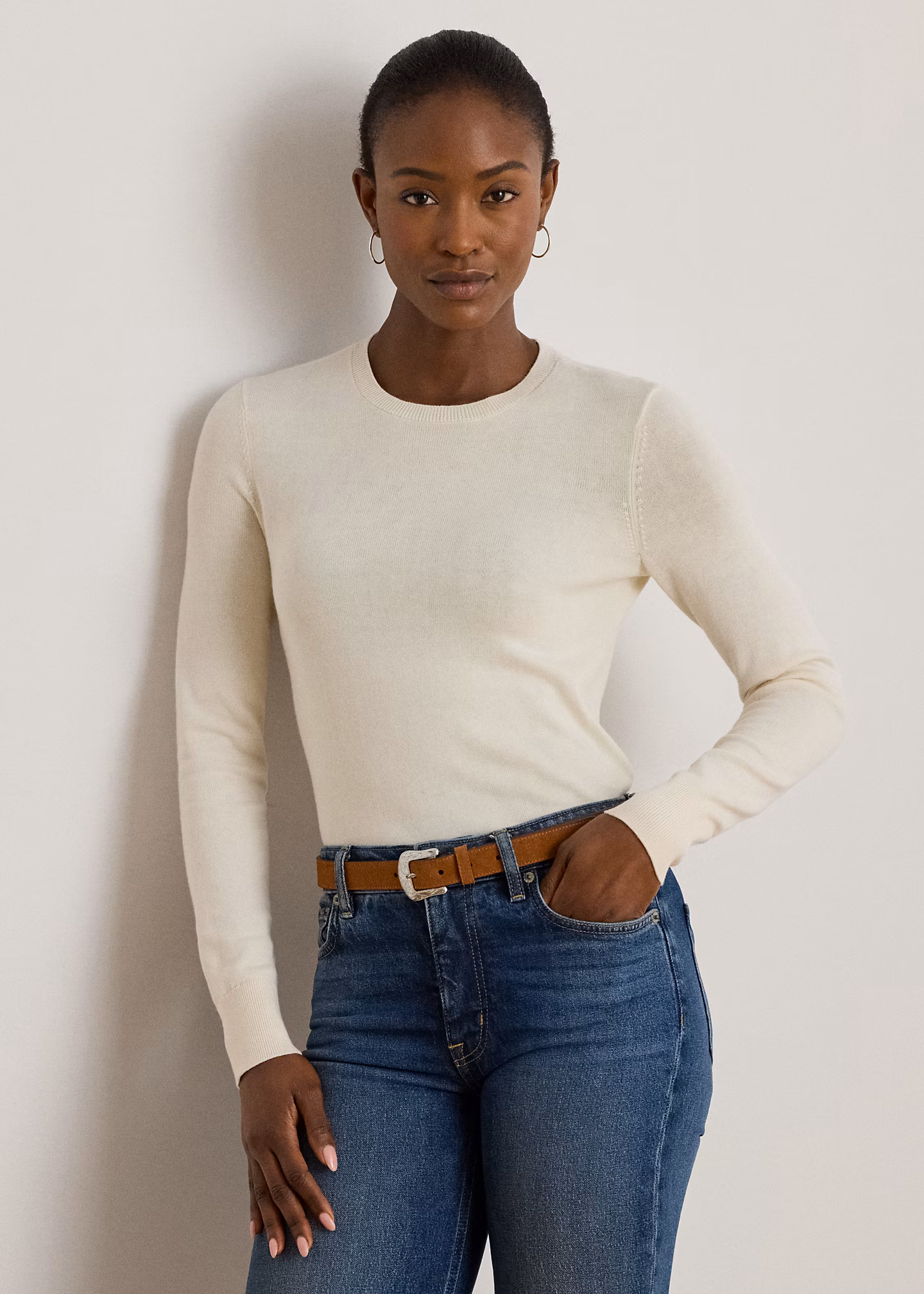 Pullover aus Baumwollmischung - RALPH LAUREN OUTLET