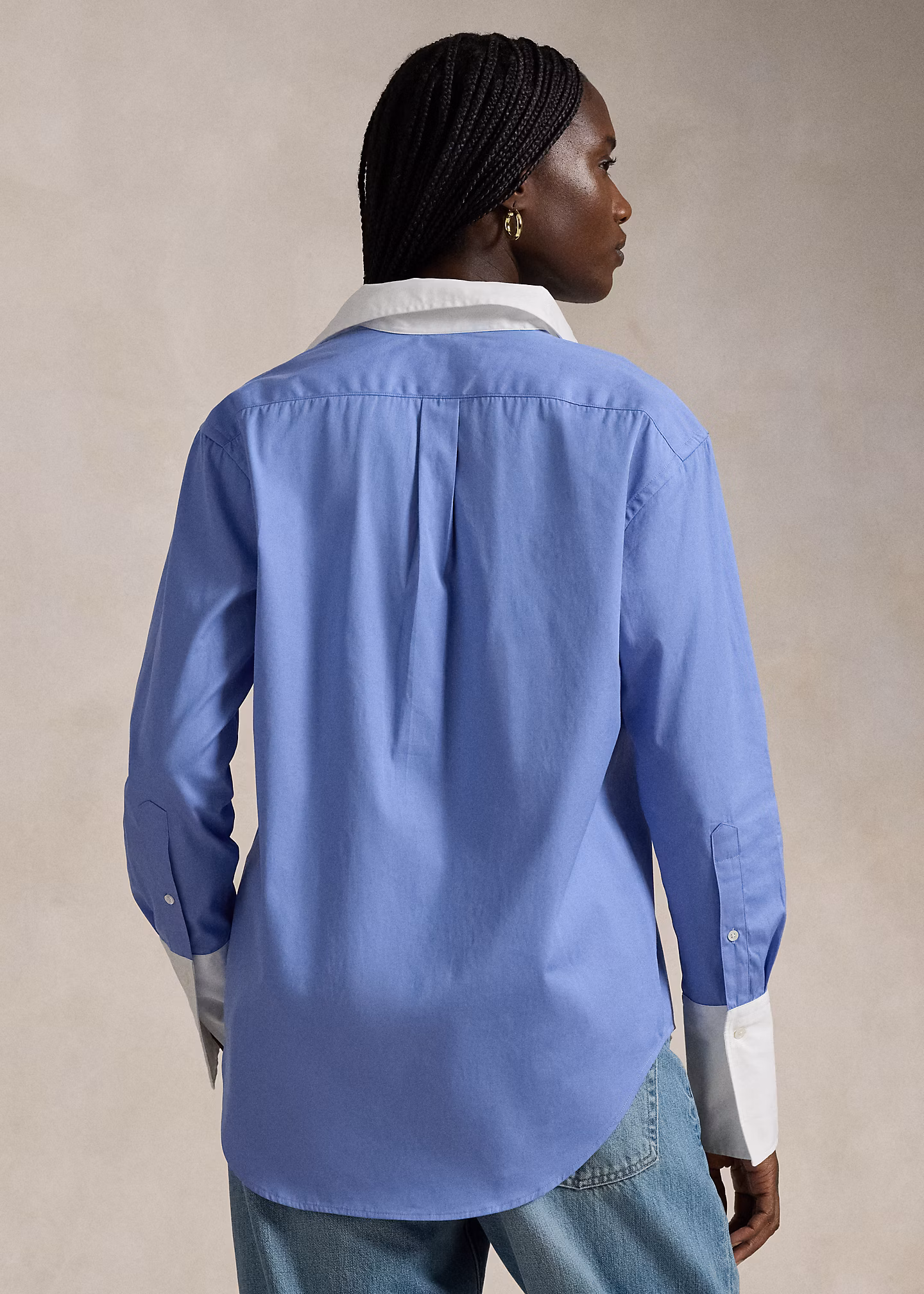 Baumwollhemd mit langen Manschetten - RALPH LAUREN OUTLET