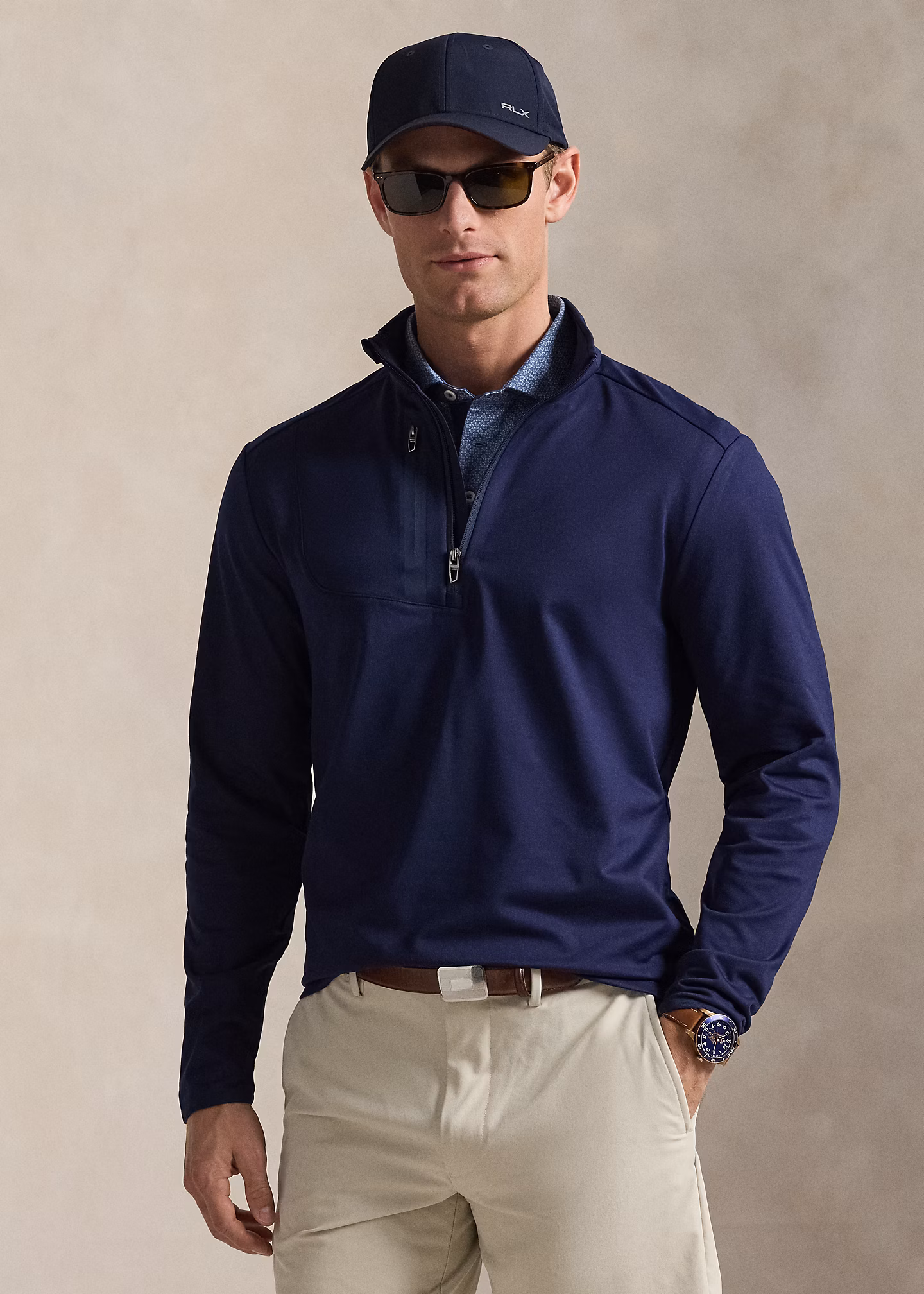 Classic-Fit Pullover aus Stretchjersey - RALPH LAUREN OUTLET