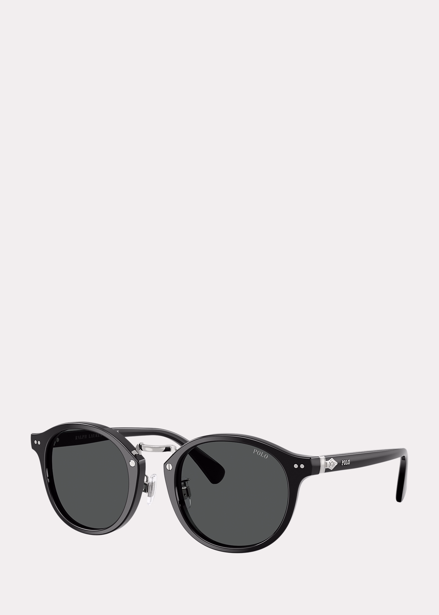 Traditionelle runde Sonnenbrille - RALPH LAUREN OUTLET