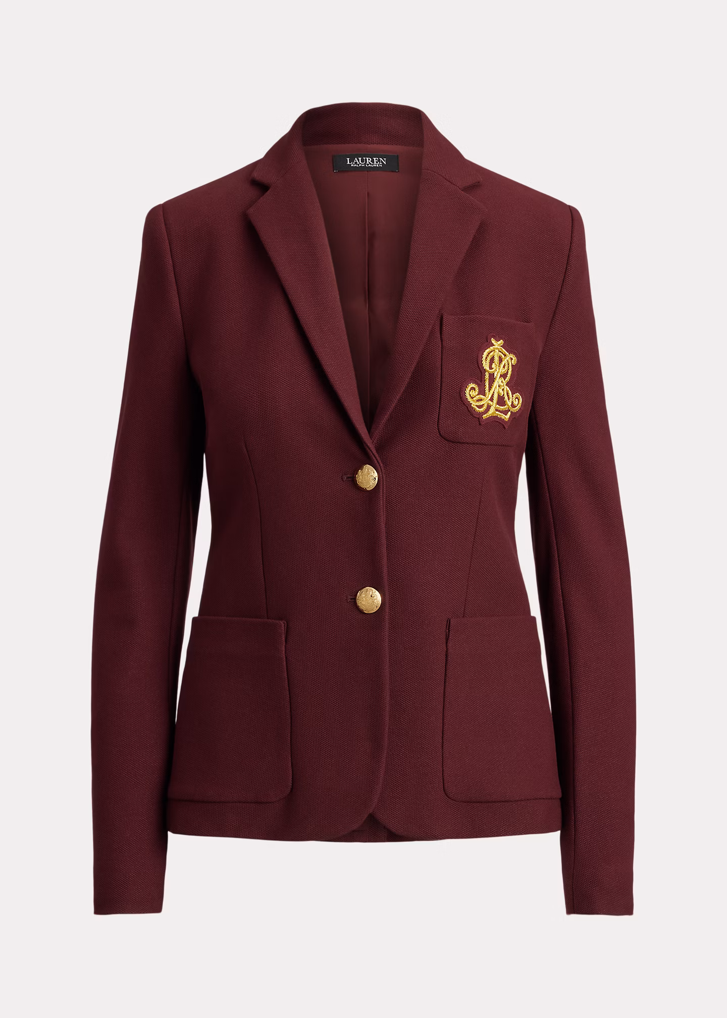 Jacquardblazer mit Bouillonstickerei - RALPH LAUREN OUTLET